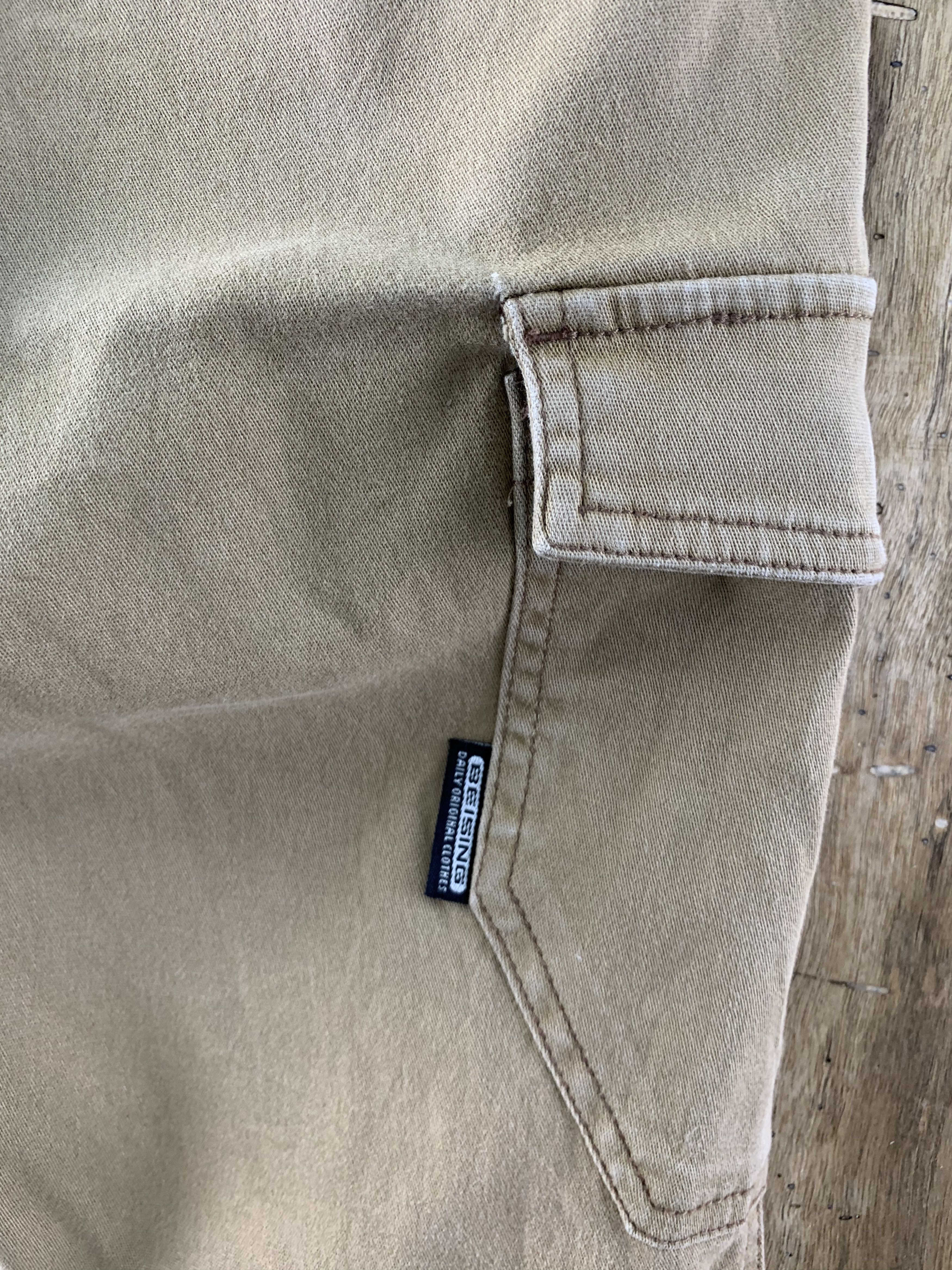 Japanese Brand Cargo Pants Japanese Branded Vtg Streetwear Brown Size US 29 - 13 Thumbnail