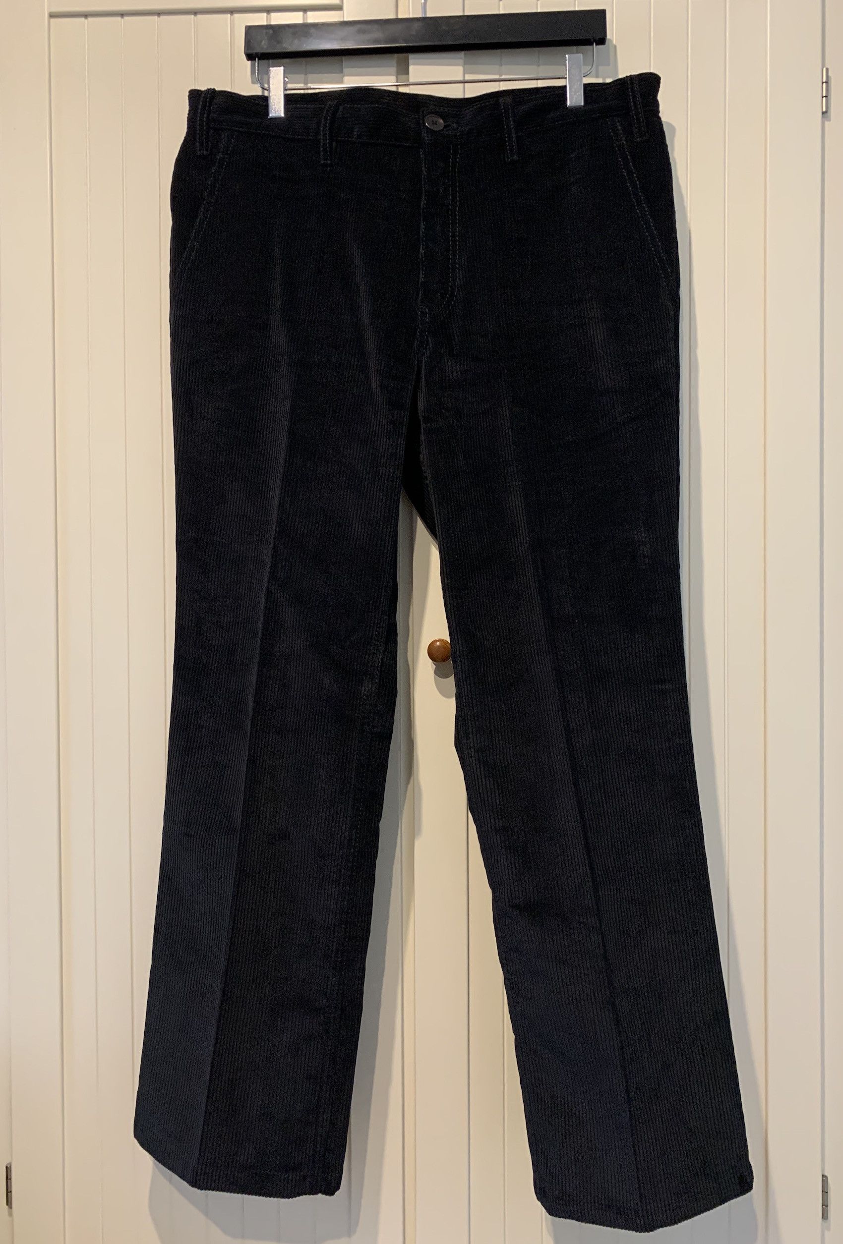 Prada FW'17 Pants Flared in Colorblock Corduroy Size US 36 / EU 52 - 3 Thumbnail
