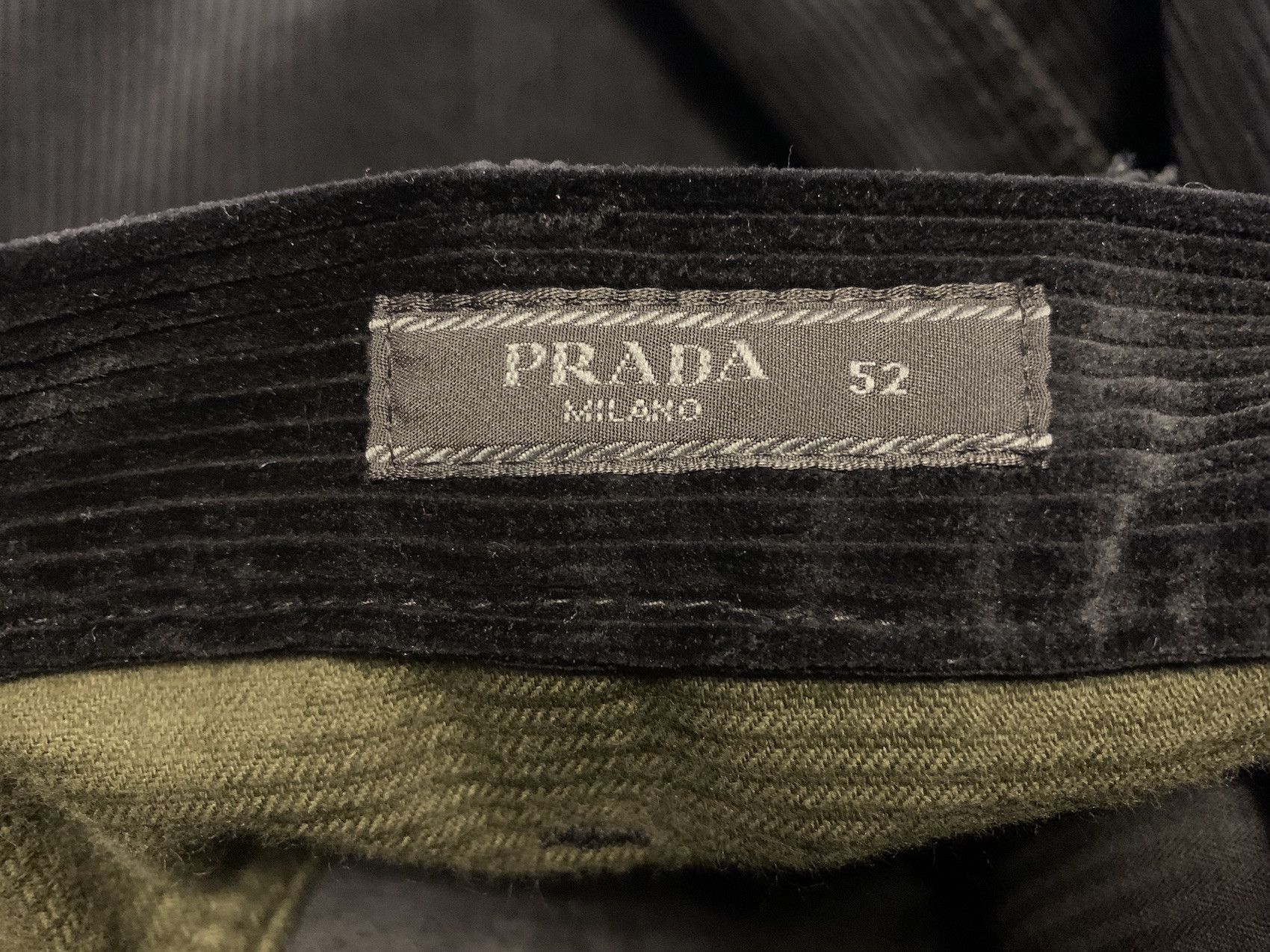 Prada FW'17 Pants Flared in Colorblock Corduroy Size US 36 / EU 52 - 7 Thumbnail