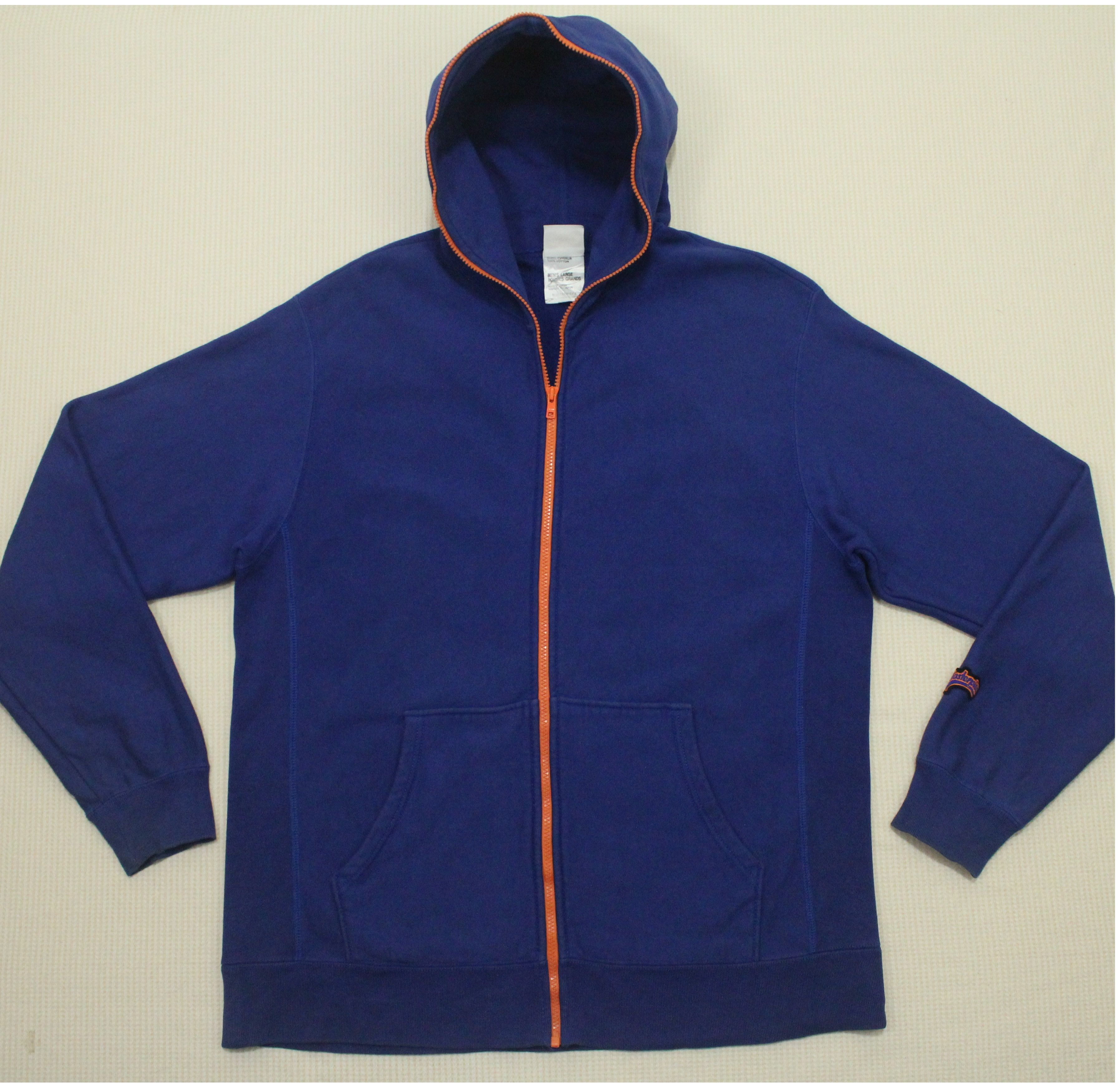 MasterPiece × Vintage MASTERPIECE Hoodie Sweatshirt Full Zip Blank Hoodie Size US L / EU 52-54 / 3 - 2 Thumbnail