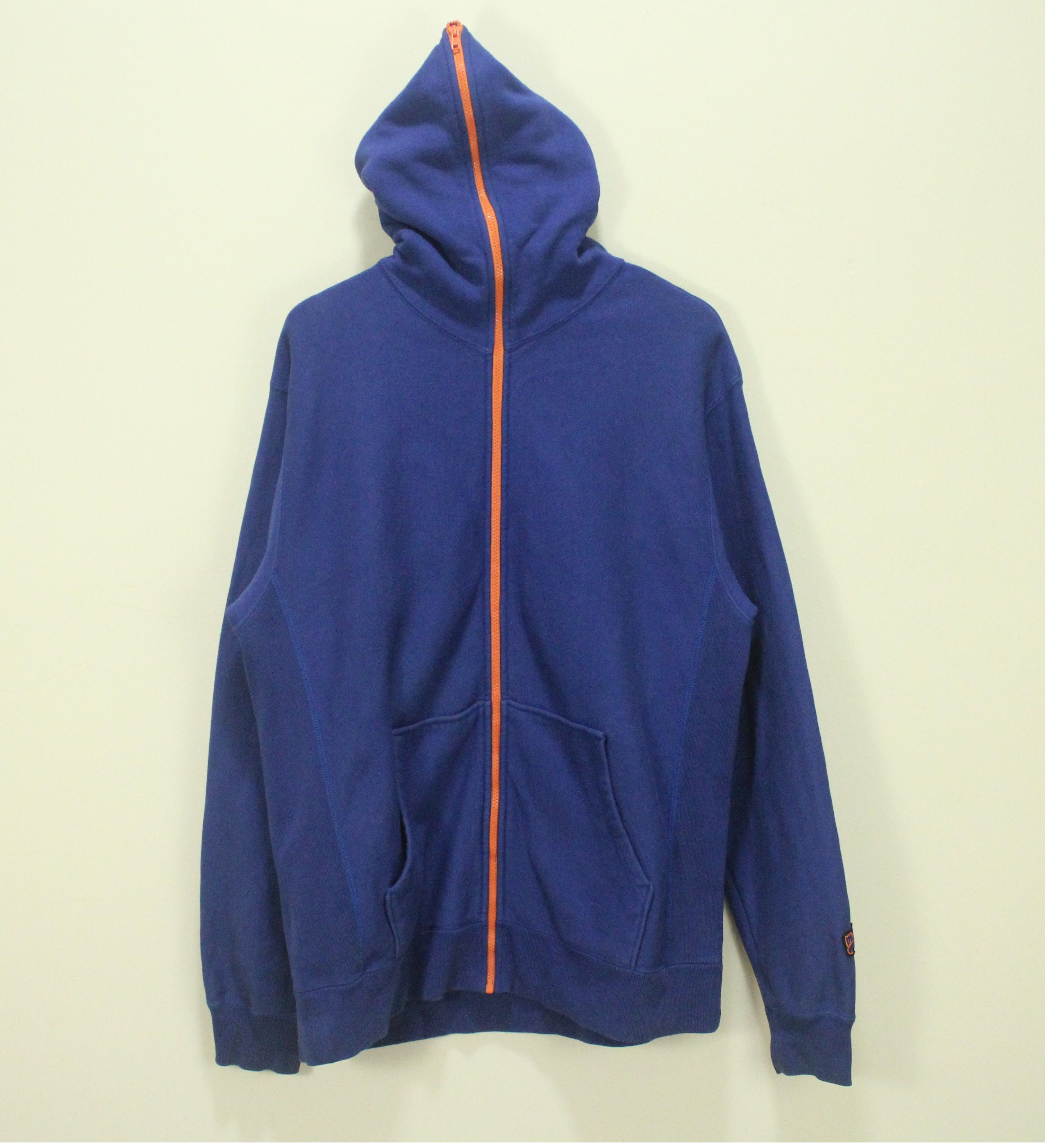 MasterPiece × Vintage MASTERPIECE Hoodie Sweatshirt Full Zip Blank Hoodie Size US L / EU 52-54 / 3 - 1 Thumbnail