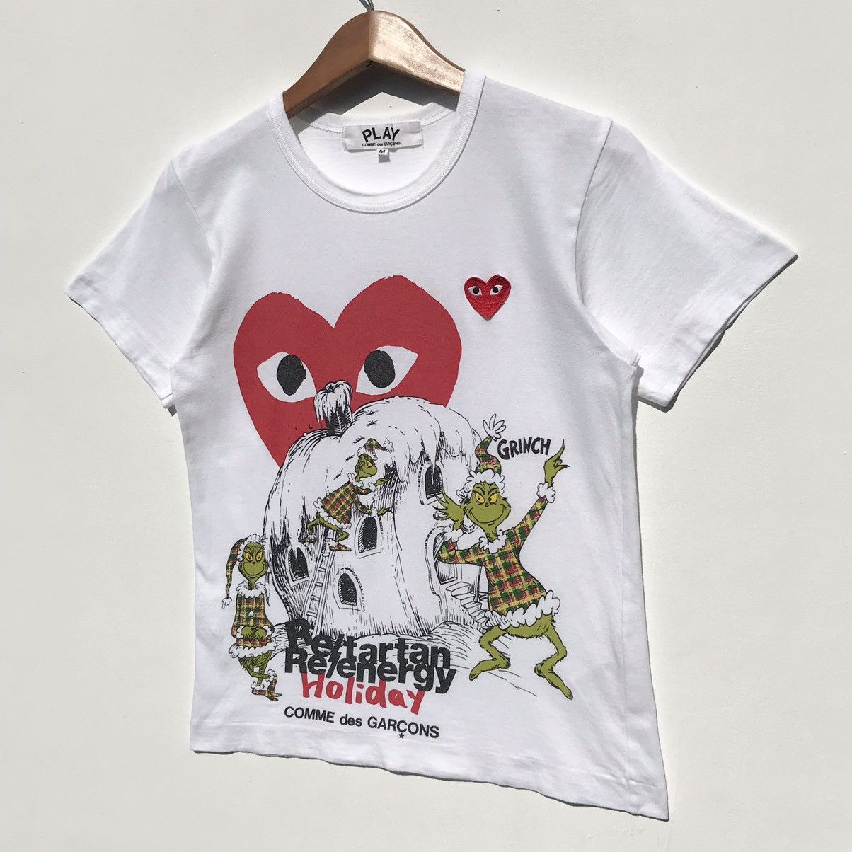 Comme des Garcons Comme Des Garcons Play Grinch Movie Shirt Comme Des Garcons Size US S / EU 44-46 / 1 - 3 Thumbnail