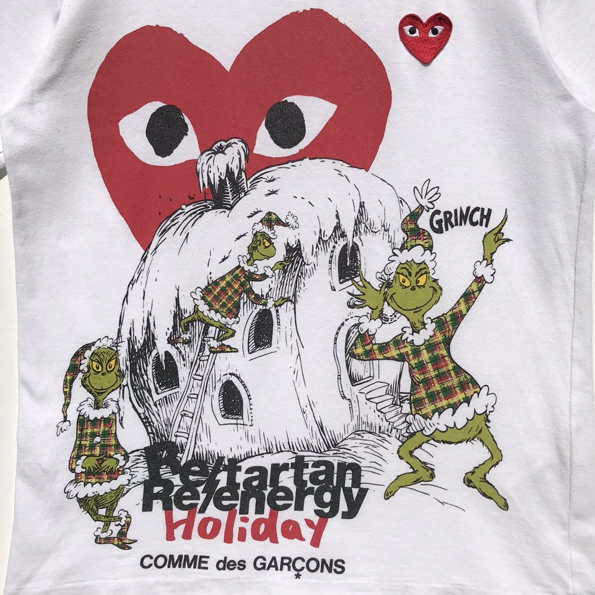 Comme des Garcons Comme Des Garcons Play Grinch Movie Shirt Comme Des Garcons Size US S / EU 44-46 / 1 - 7 Thumbnail