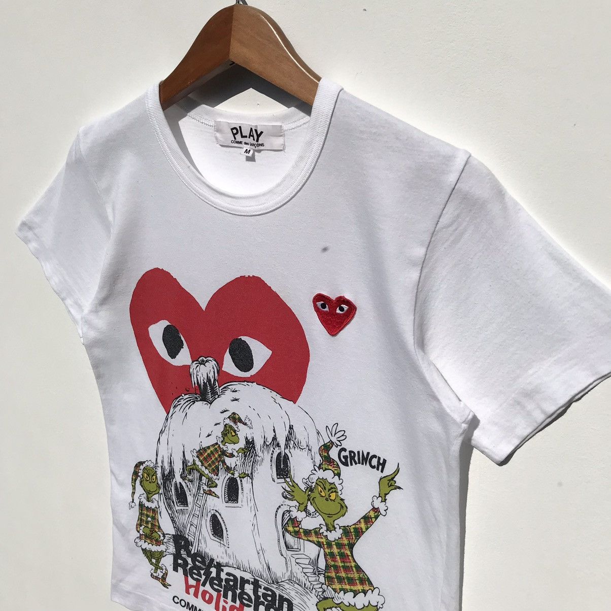 Comme des Garcons Comme Des Garcons Play Grinch Movie Shirt Comme Des Garcons Size US S / EU 44-46 / 1 - 5 Thumbnail