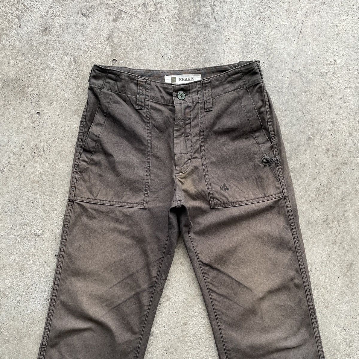 Gap Vintage Gap Khakis Faded Brown Trousers Casual Pants W30 Size US 30 / EU 46 - 2 Thumbnail