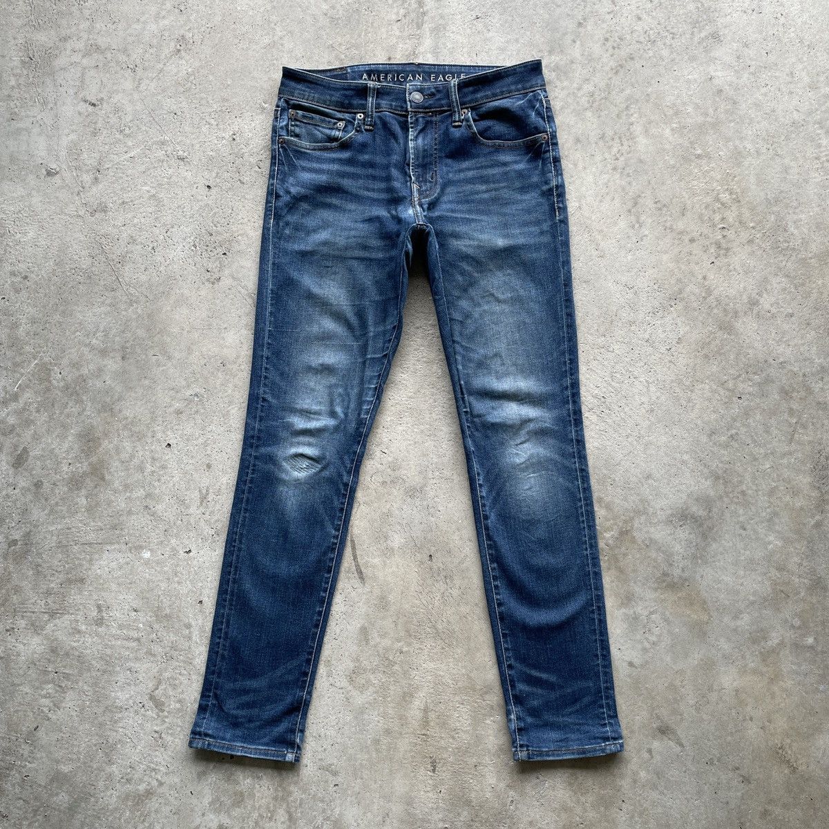 American Eagle Outfitters × Jean W31x30💥 Vintage American Eagle Denim Jeans Pants RARE Size US 31 - 1 Thumbnail