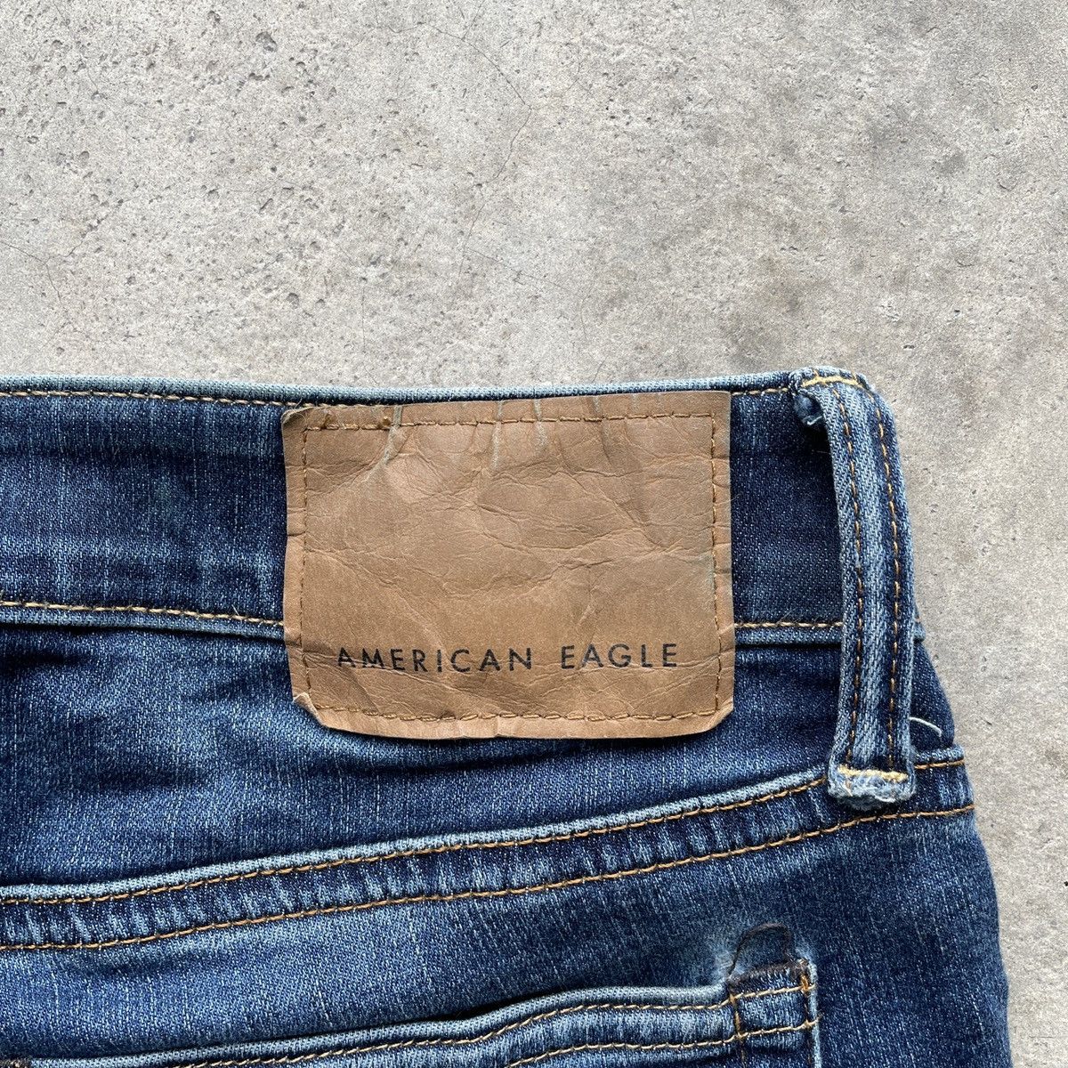 American Eagle Outfitters × Jean W31x30💥 Vintage American Eagle Denim Jeans Pants RARE Size US 31 - 8 Thumbnail
