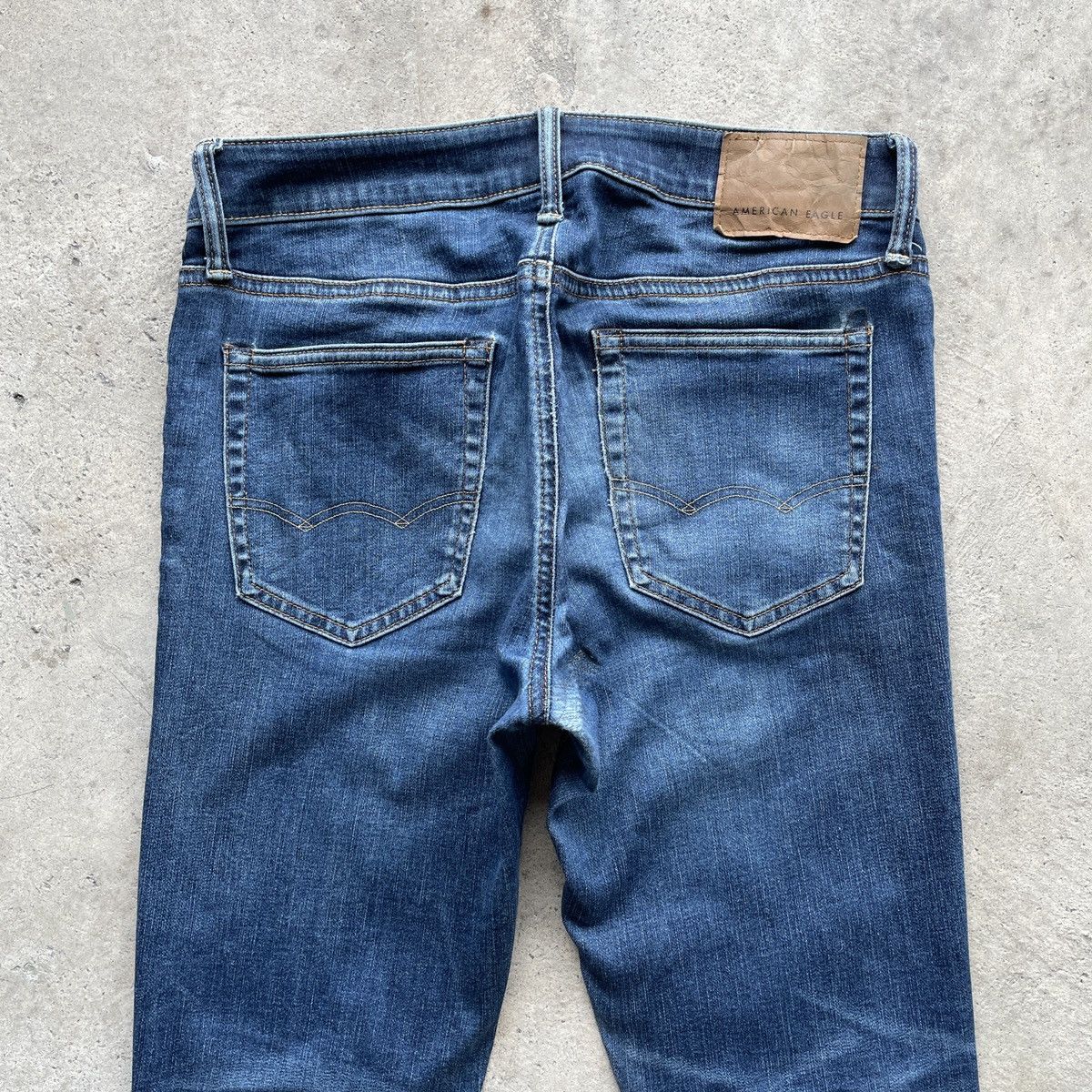 American Eagle Outfitters × Jean W31x30💥 Vintage American Eagle Denim Jeans Pants RARE Size US 31 - 9 Thumbnail