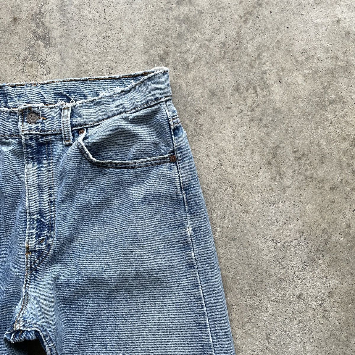 Levi's Vintage Levis 505 Made In USA Faded Denim Jeans Pants W33 Size US 33 - 4 Thumbnail