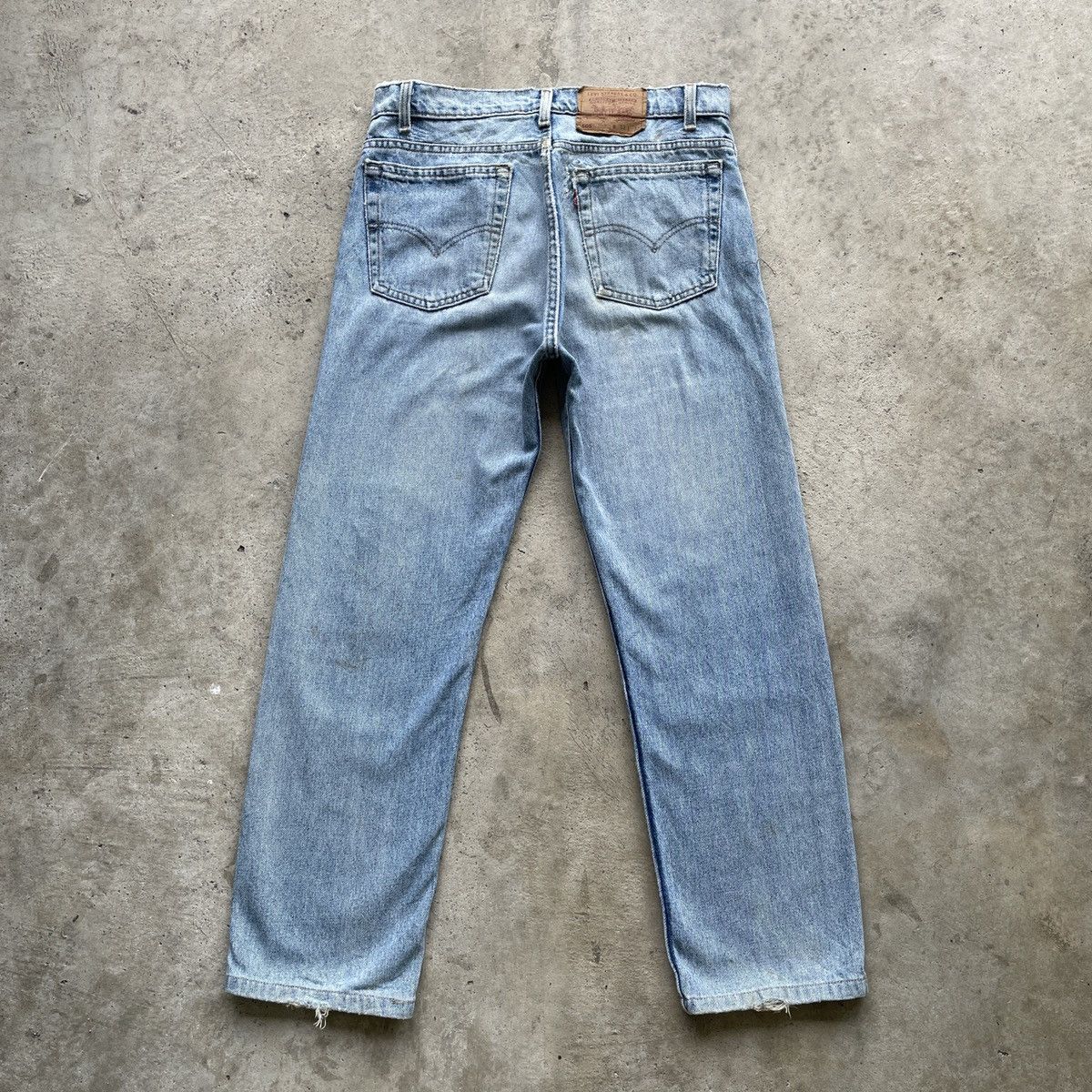 Levi's Vintage Levis 505 Made In USA Faded Denim Jeans Pants W33 Size US 33 - 13 Thumbnail