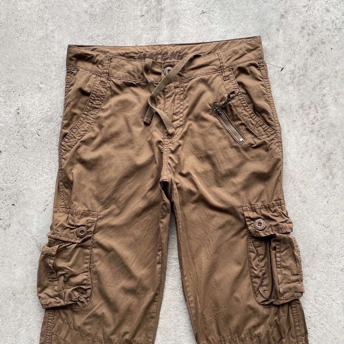 Japanese Brand 9 POCKET💥 Vintage MATCHIC PARACHUTE Tactical Cargo Pants Size US 30 / EU 46 - 4 Thumbnail