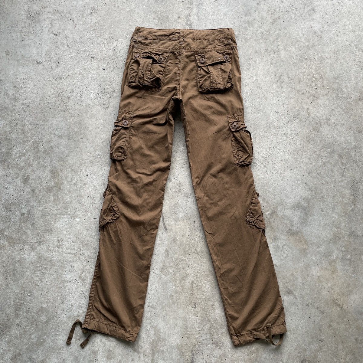 Japanese Brand 9 POCKET💥 Vintage MATCHIC PARACHUTE Tactical Cargo Pants Size US 30 / EU 46 - 14 Thumbnail