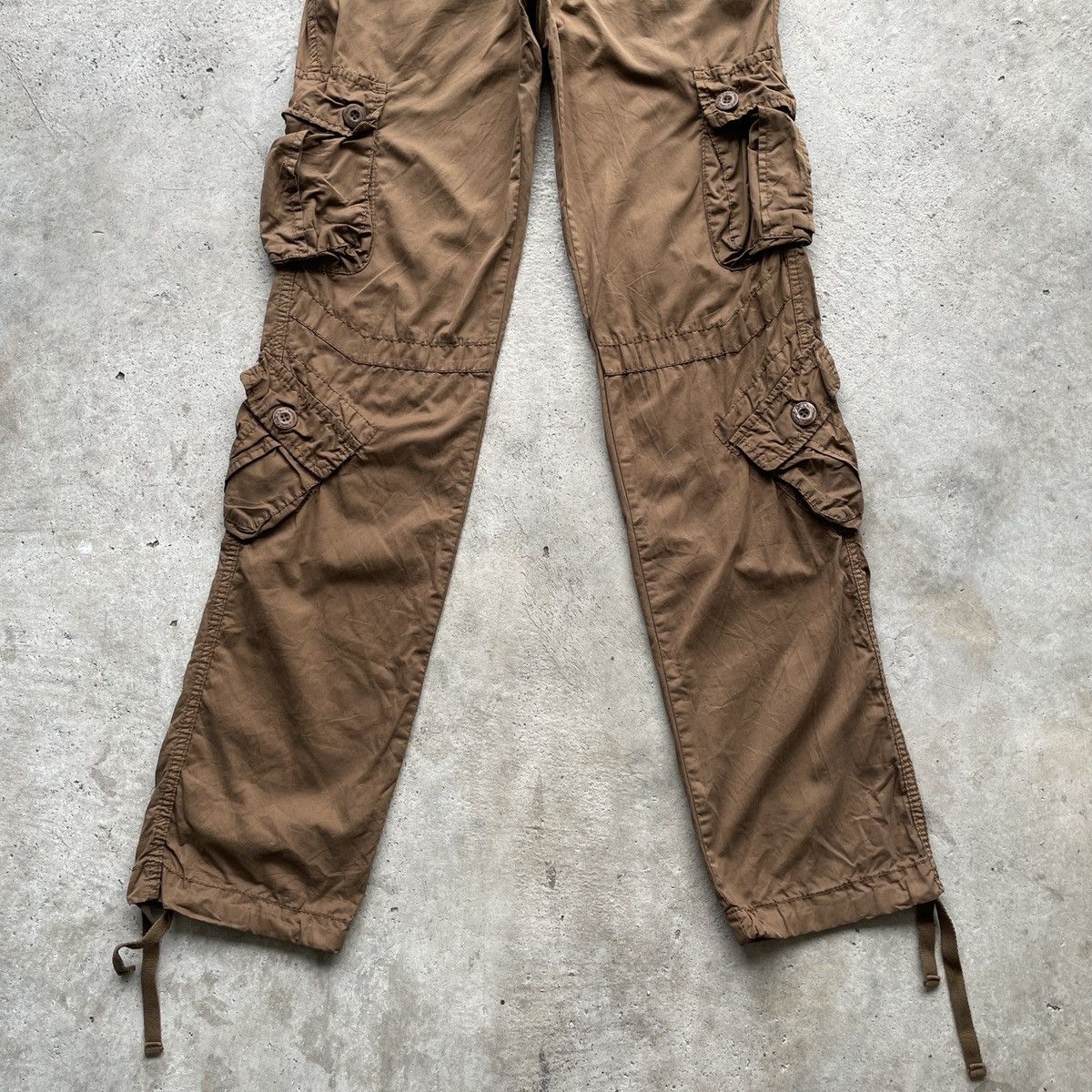 Japanese Brand 9 POCKET💥 Vintage MATCHIC PARACHUTE Tactical Cargo Pants Size US 30 / EU 46 - 7 Thumbnail