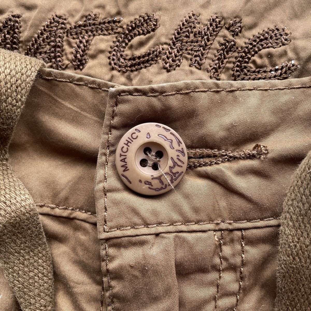 Japanese Brand 9 POCKET💥 Vintage MATCHIC PARACHUTE Tactical Cargo Pants Size US 30 / EU 46 - 8 Thumbnail