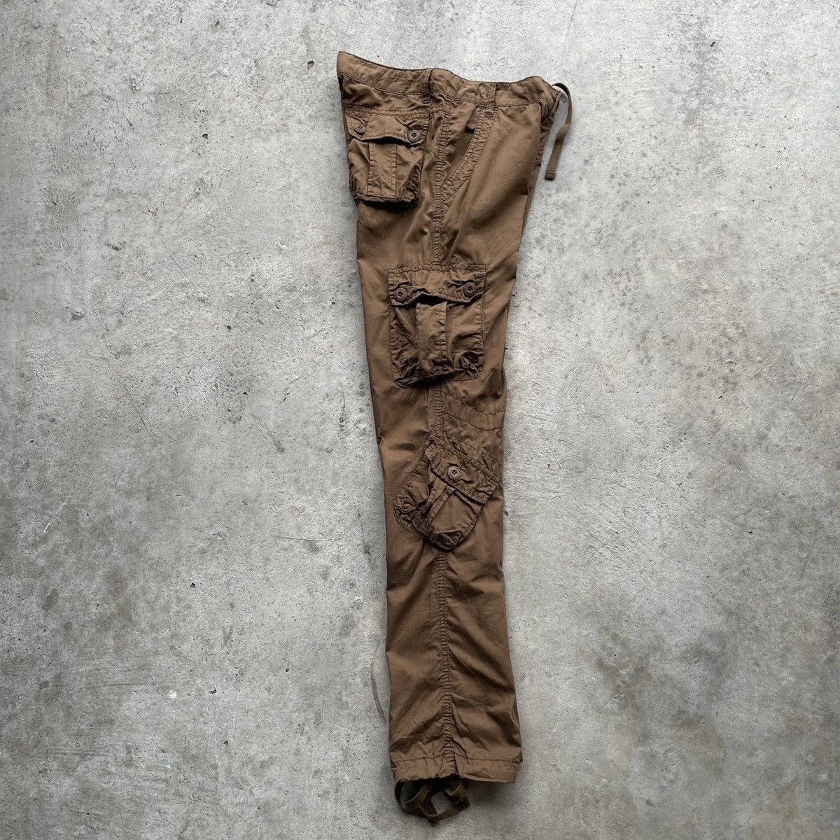 Japanese Brand 9 POCKET💥 Vintage MATCHIC PARACHUTE Tactical Cargo Pants Size US 30 / EU 46 - 3 Thumbnail