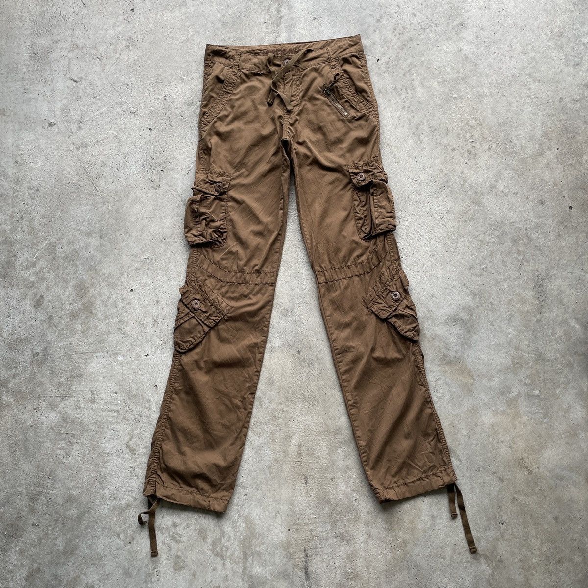 Japanese Brand 9 POCKET💥 Vintage MATCHIC PARACHUTE Tactical Cargo Pants Size US 30 / EU 46 - 1 Thumbnail