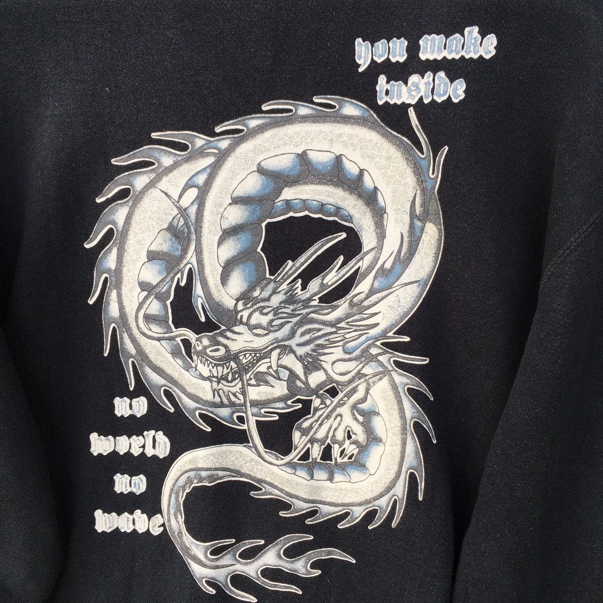 Vintage Thrashed Vintage Faded Y2K Digdeep Dragon ERD GRUNGE LGB Size US M / EU 48-50 / 2 - 6 Thumbnail