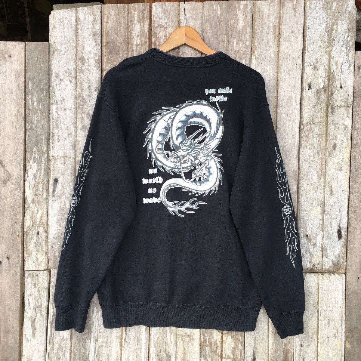 Vintage Thrashed Vintage Faded Y2K Digdeep Dragon ERD GRUNGE LGB Size US M / EU 48-50 / 2 - 1 Thumbnail