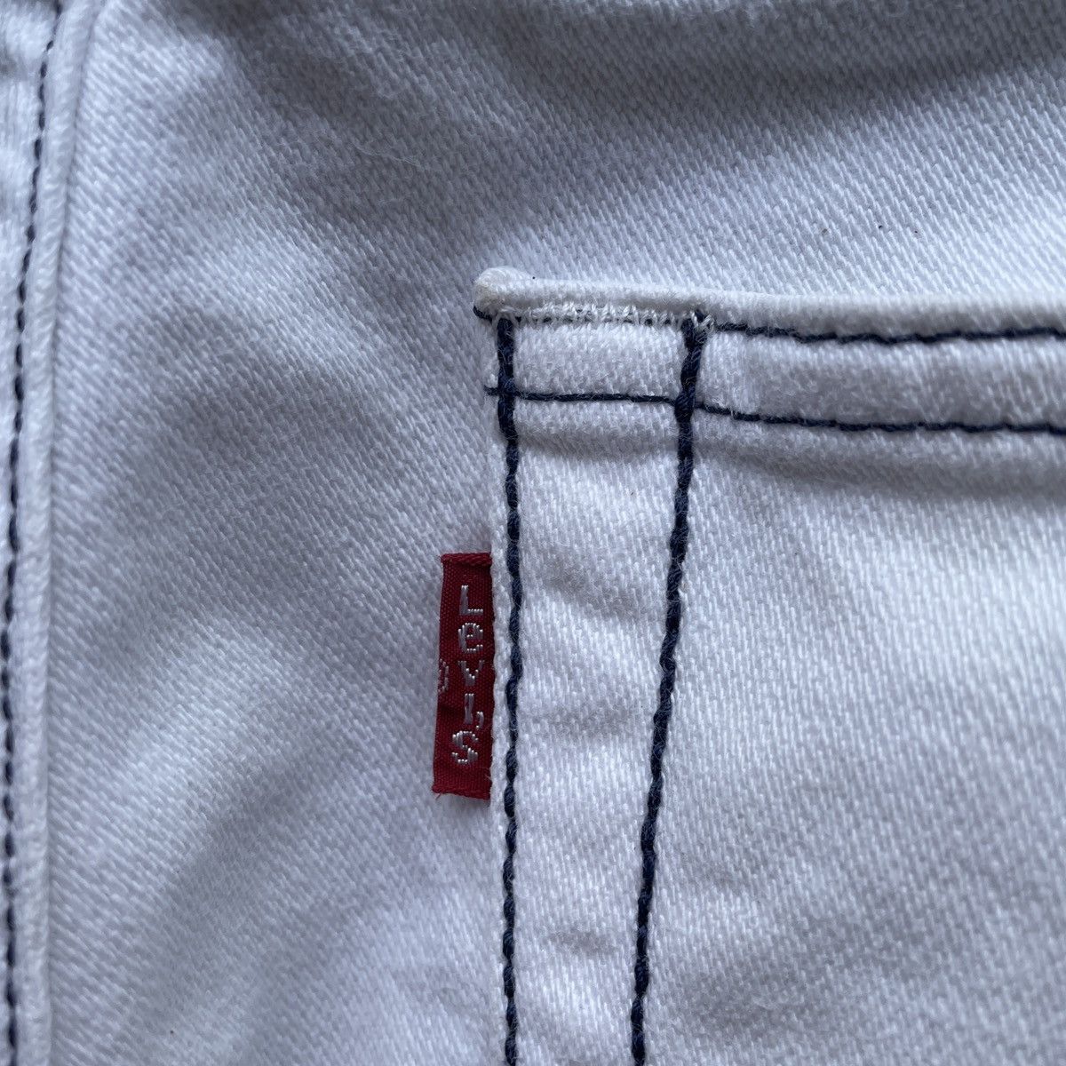 Levi's × Levi's Vintage Clothing × White's Boots Vintage Levi’s Premium 505 Whites Denim Jeans Pants W29 Size US 29 - 10 Thumbnail