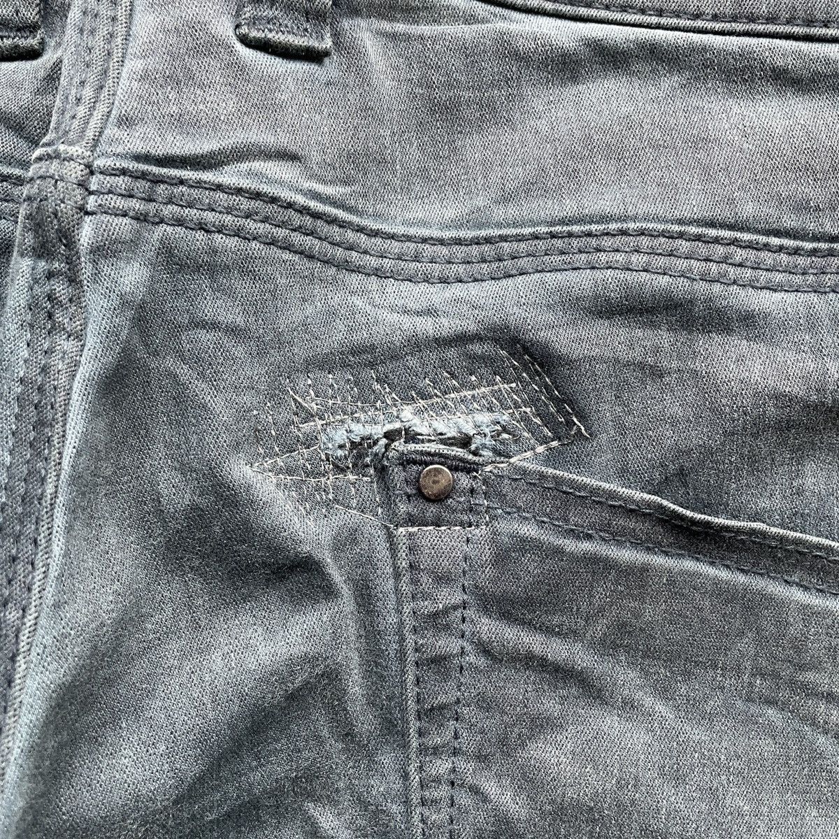 Japanese Brand DOUBLE KNEE💥 Vtg Japanese Faded Multipocket Trousers Pants Size US 32 / EU 48 - 8 Thumbnail