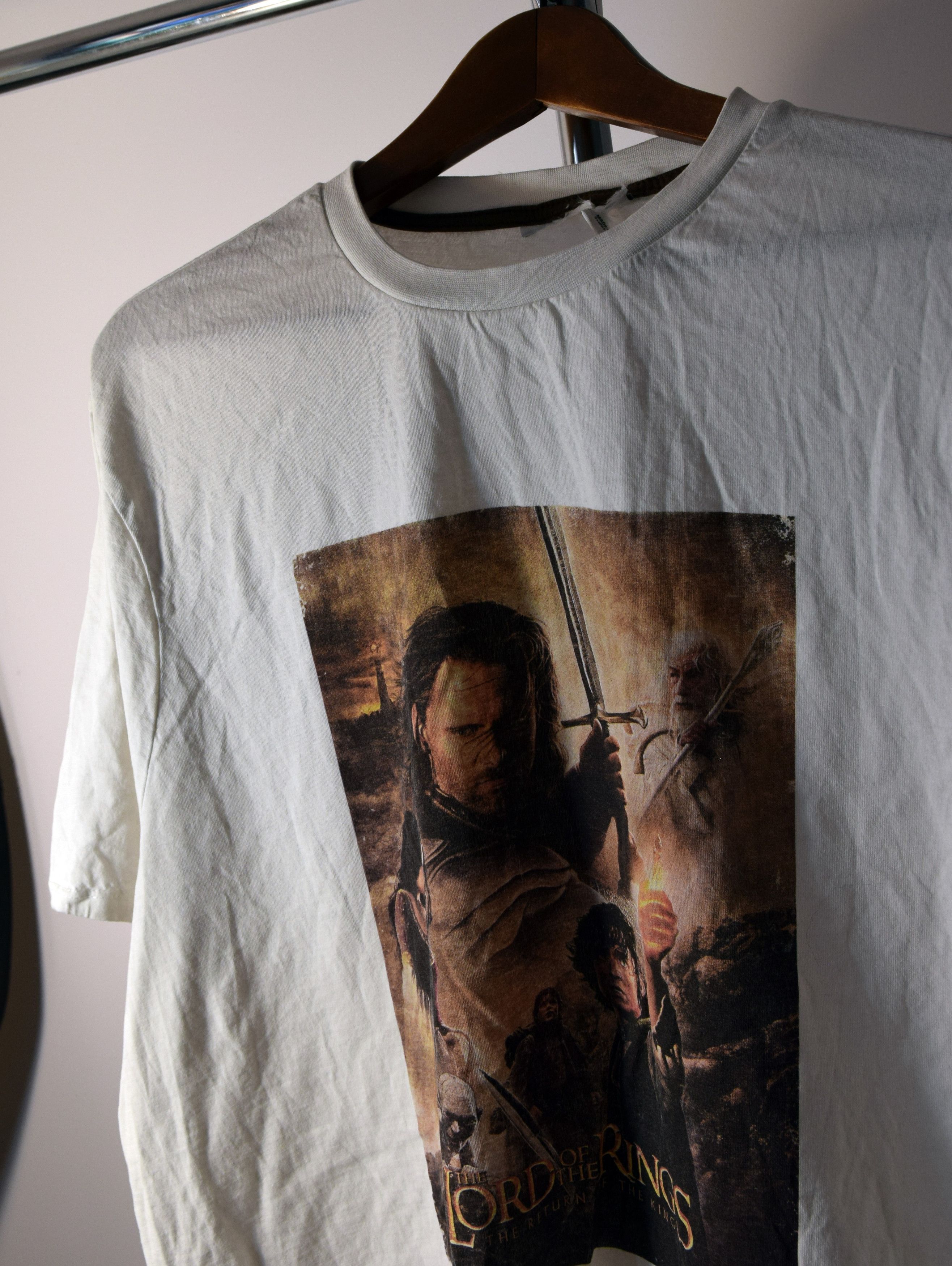 Vintage Y2K VINTAGE MOVIE LORD OF THE RINGS MERCH T-SHIRT XL Size US XL / EU 56 / 4 - 3 Thumbnail