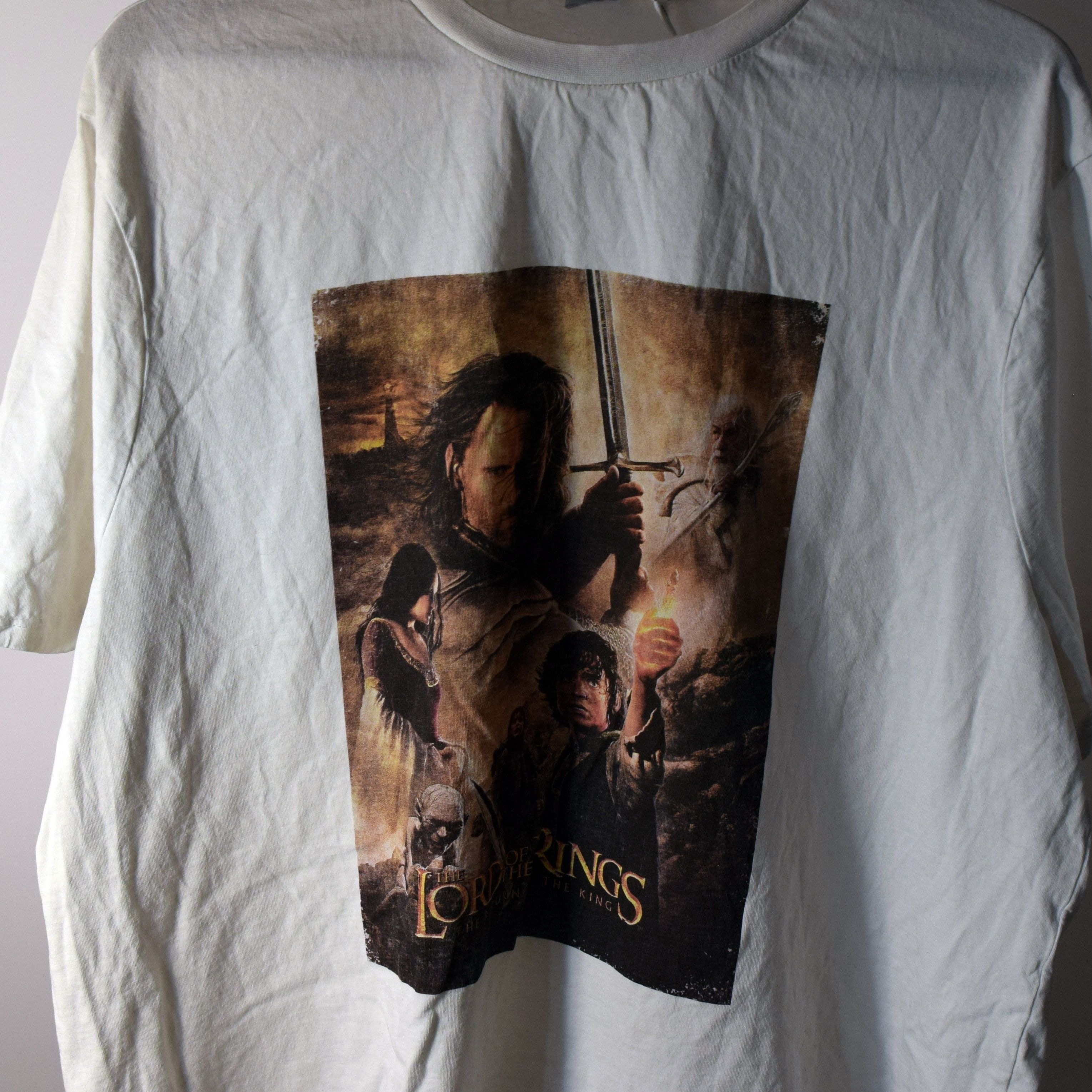 Vintage Y2K VINTAGE MOVIE LORD OF THE RINGS MERCH T-SHIRT XL Size US XL / EU 56 / 4 - 2 Thumbnail