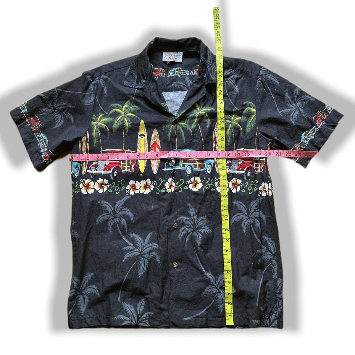 Pacific Legend × Vintage Vintage 1980s HAWAII Buttons Up PACIFIC LEGEND Size US L / EU 52-54 / 3 - 3 Thumbnail