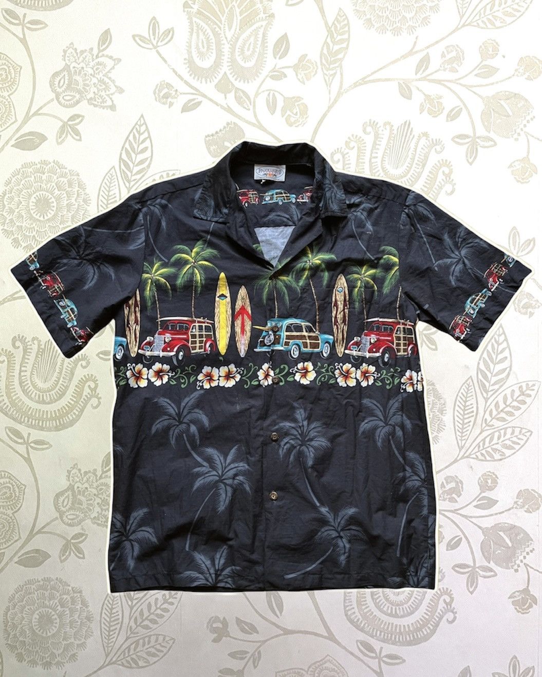 Pacific Legend × Vintage Vintage 1980s HAWAII Buttons Up PACIFIC LEGEND Size US L / EU 52-54 / 3 - 1 Thumbnail