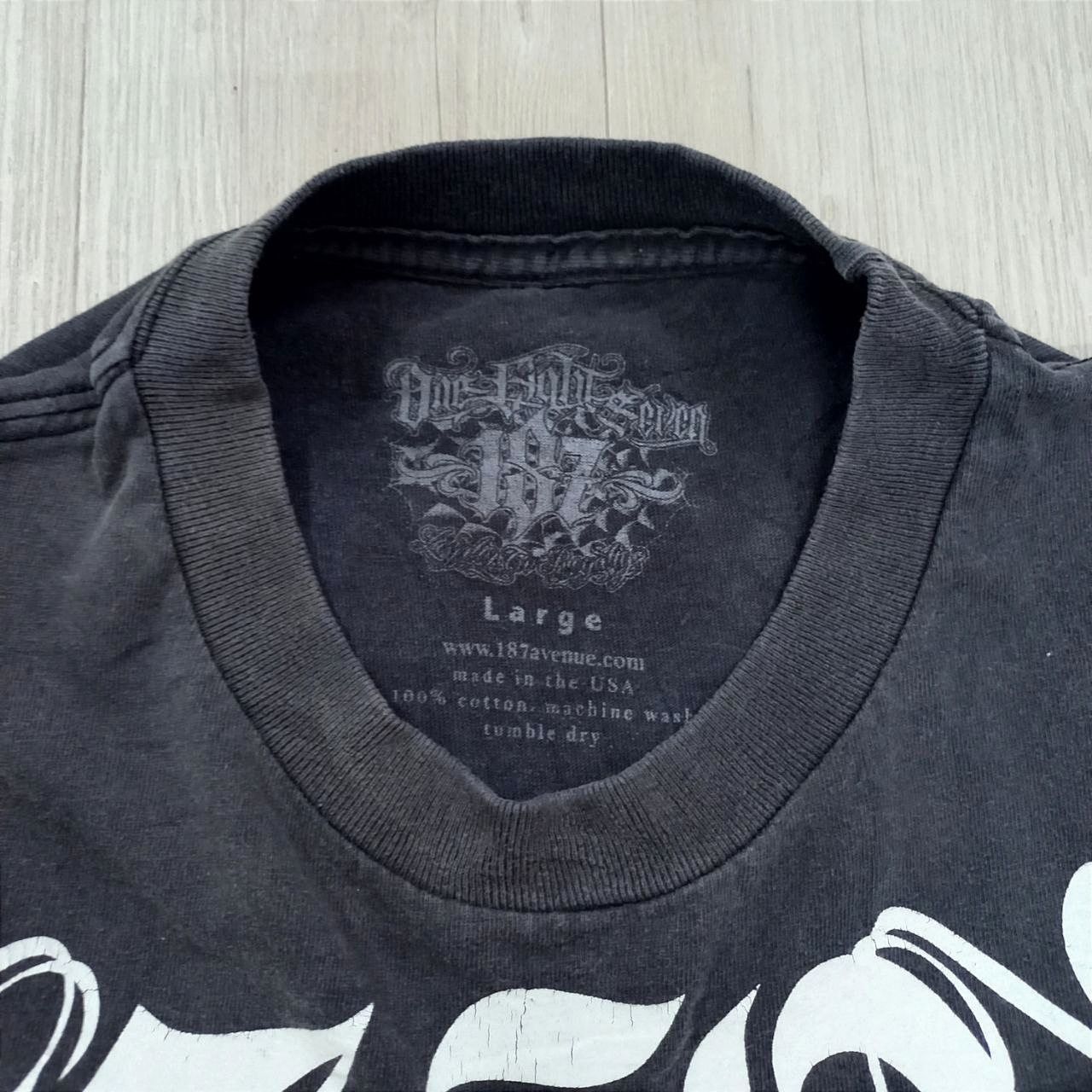 Rap Tees Vtg 187 Whiskey Drink F#@k Fight Sexygirl Distressed T-shirt Size US L / EU 52-54 / 3 - 10 Thumbnail