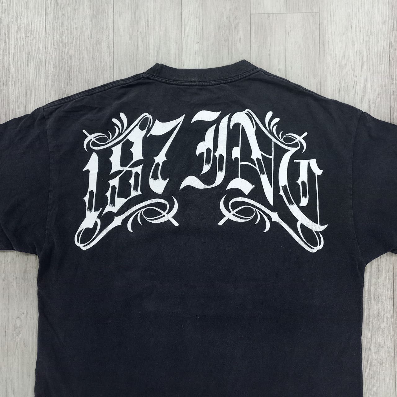 Rap Tees Vtg 187 Whiskey Drink F#@k Fight Sexygirl Distressed T-shirt Size US L / EU 52-54 / 3 - 9 Thumbnail