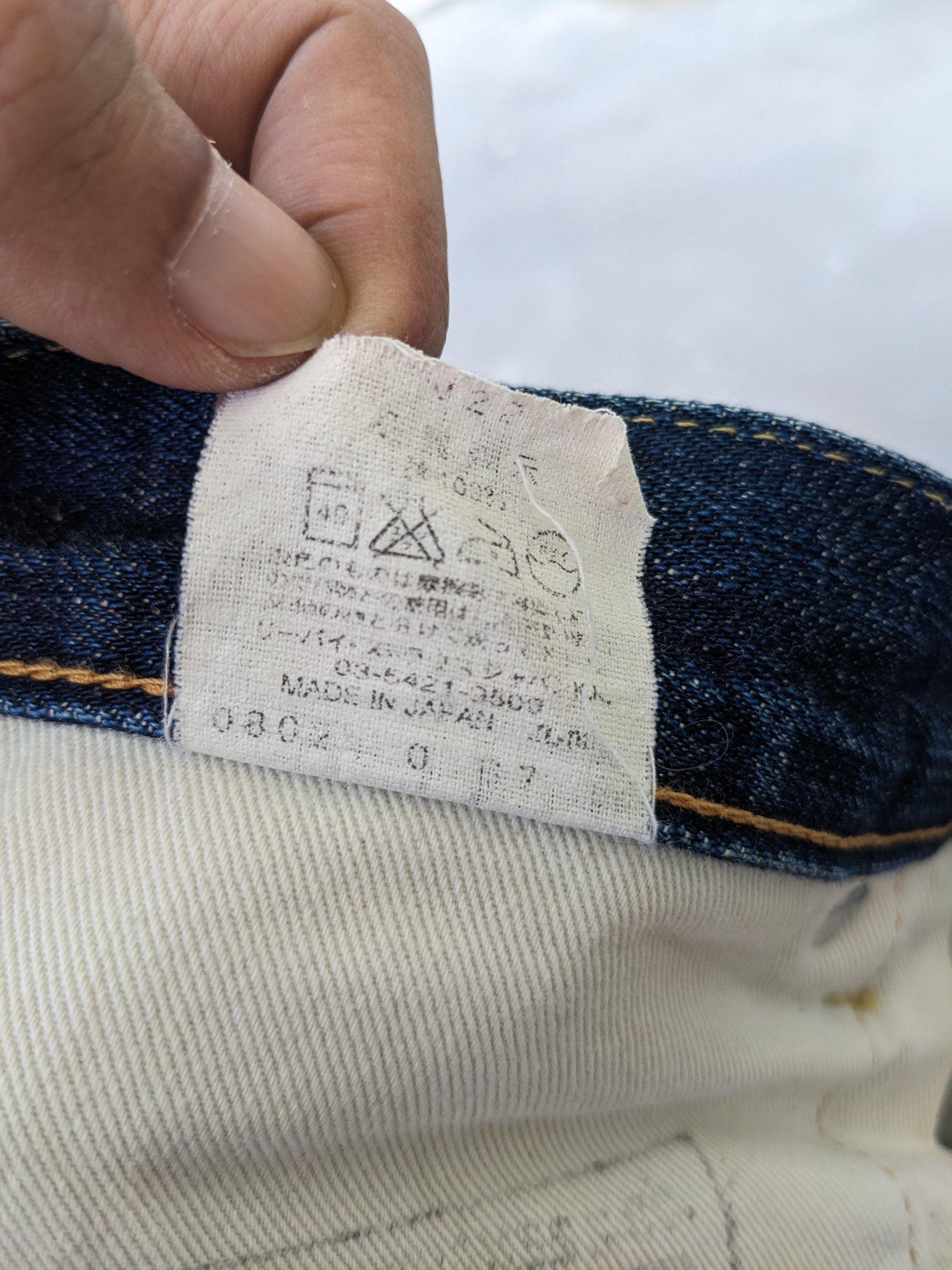 Japanese Brand × Levi's × Vintage Vintage Levis 502 XX Selvedge Distressed Jeans Size US 32 / EU 48 - 6 Thumbnail