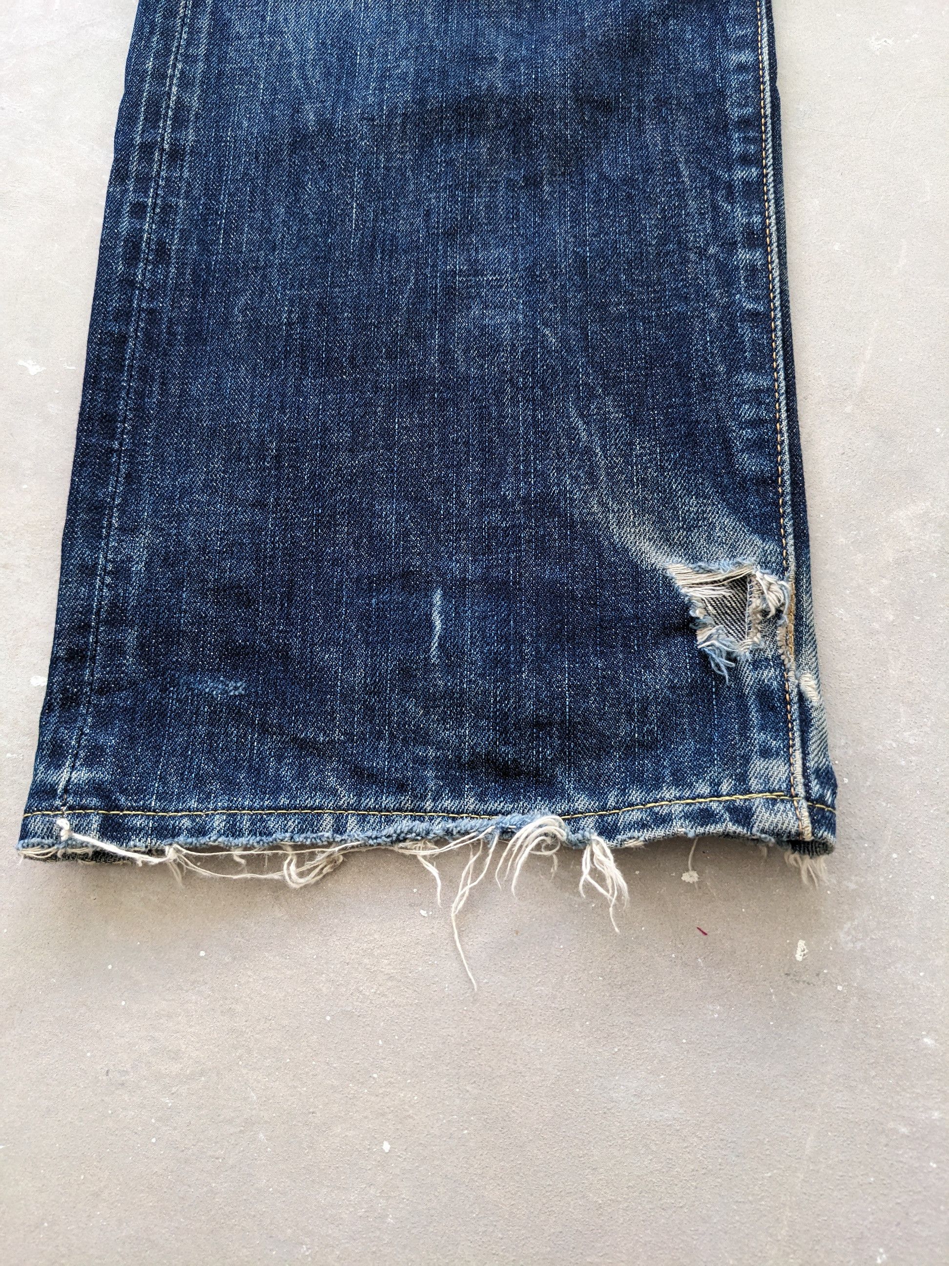 Japanese Brand × Levi's × Vintage Vintage Levis 502 XX Selvedge Distressed Jeans Size US 32 / EU 48 - 11 Thumbnail