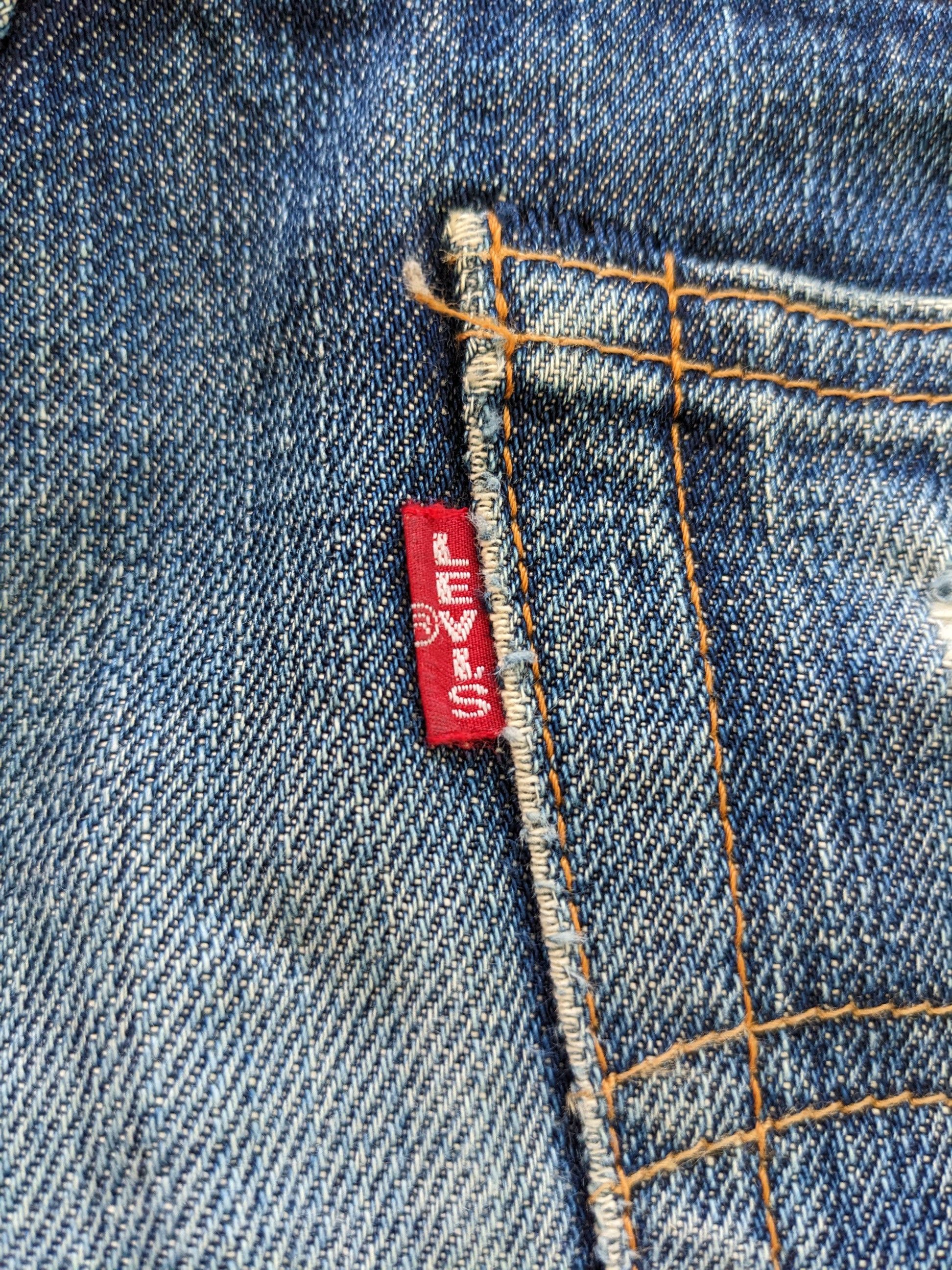 Japanese Brand × Levi's × Vintage Vintage Levis 502 XX Selvedge Distressed Jeans Size US 32 / EU 48 - 4 Thumbnail