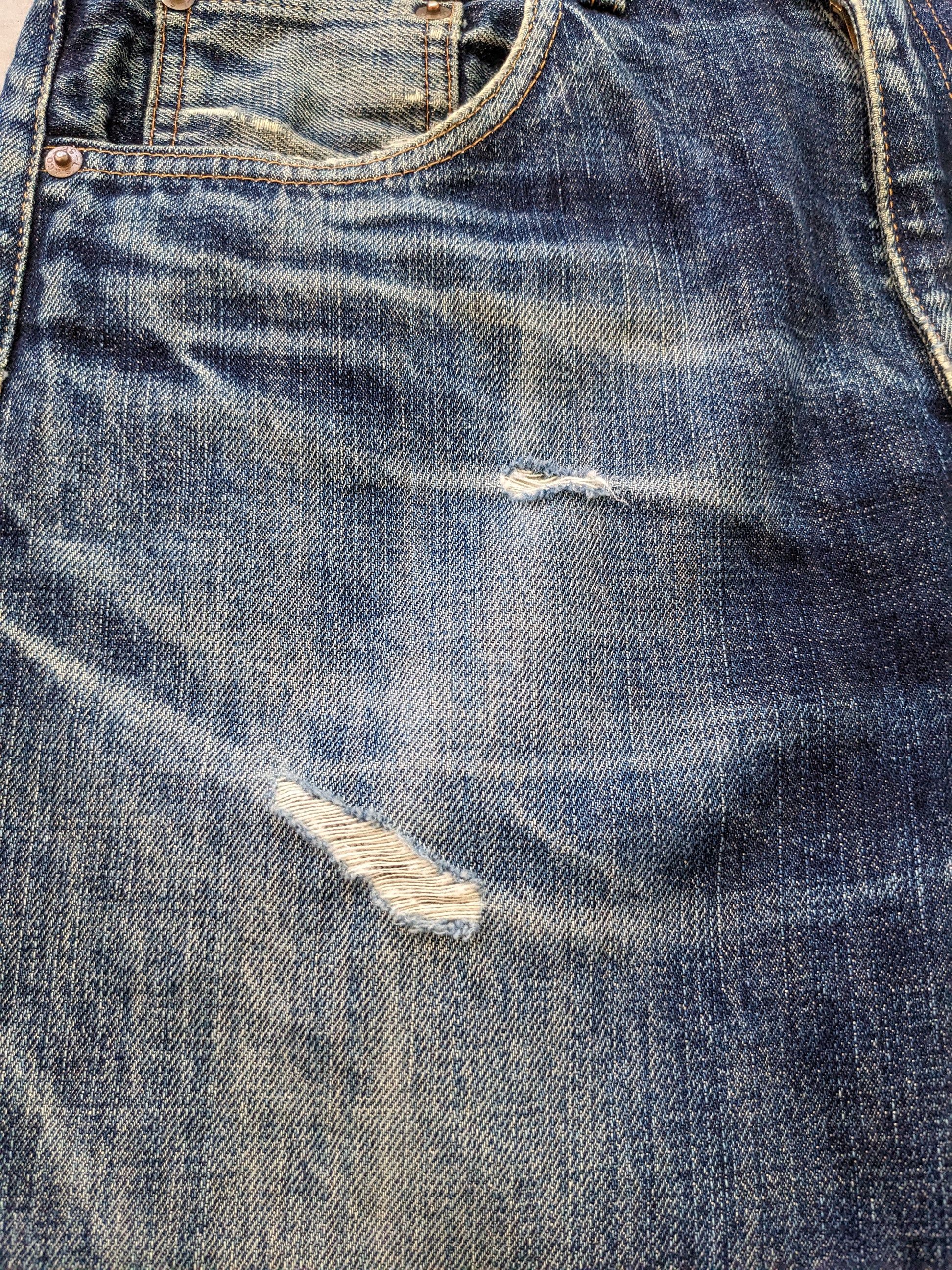 Japanese Brand × Levi's × Vintage Vintage Levis 502 XX Selvedge Distressed Jeans Size US 32 / EU 48 - 15 Thumbnail