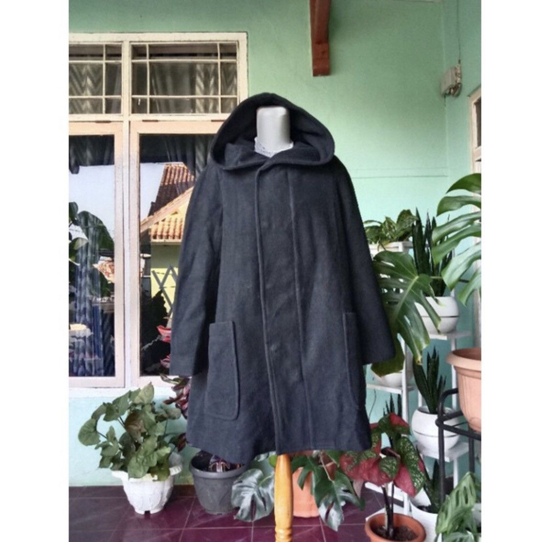 Cabane De Zucca Issey Miyake Wool Coat Jacket Avant Garde