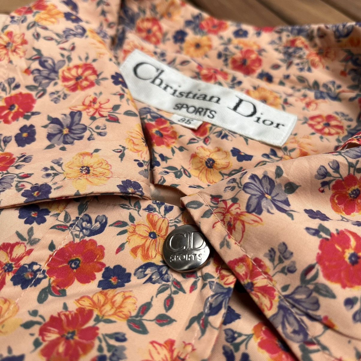 Christian Dior Monsieur Authentic Vintage Christian Dior Sports Floral/Flower Patern Size US M / EU 48-50 / 2 - 7 Thumbnail
