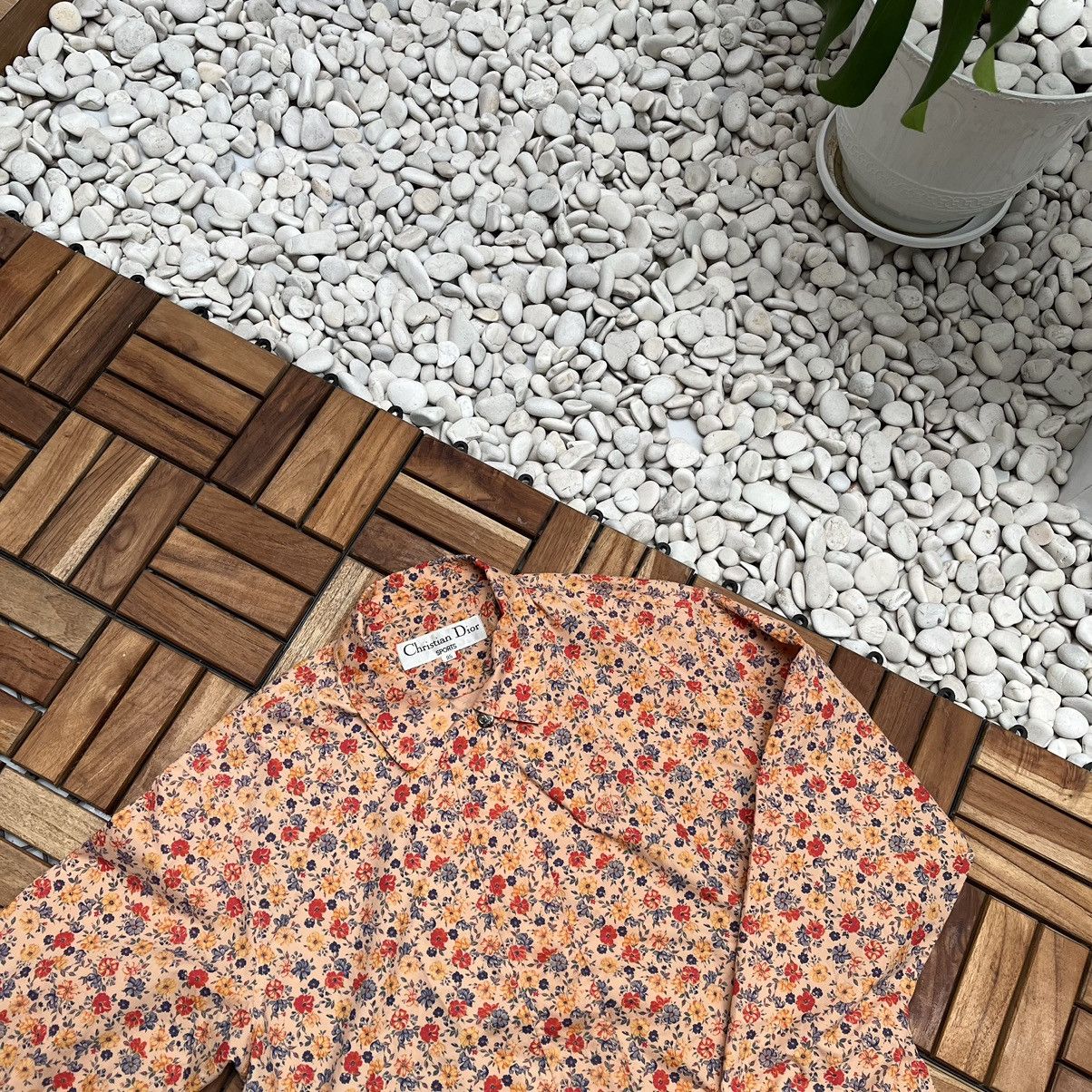 Christian Dior Monsieur Authentic Vintage Christian Dior Sports Floral/Flower Patern Size US M / EU 48-50 / 2 - 3 Thumbnail