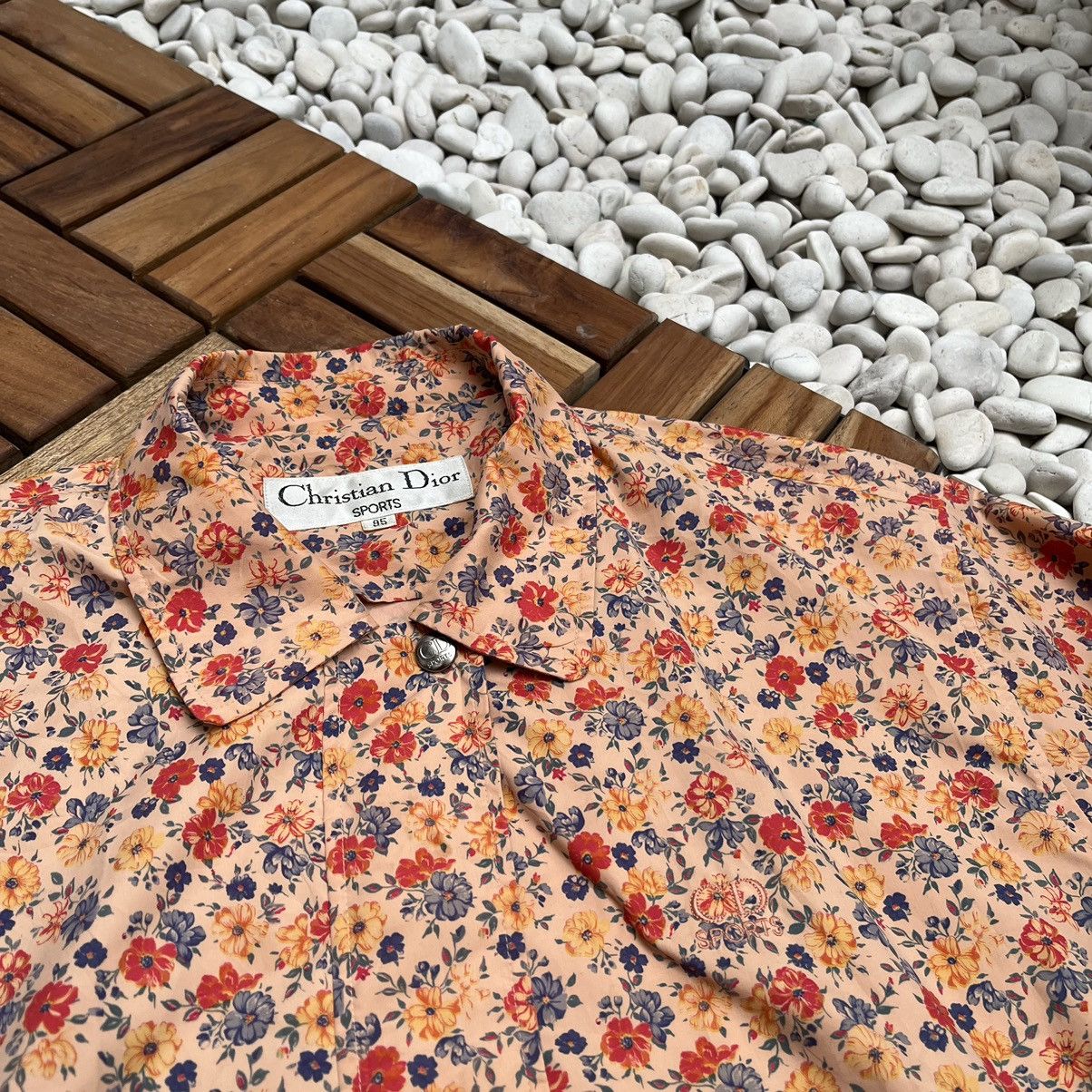 Christian Dior Monsieur Authentic Vintage Christian Dior Sports Floral/Flower Patern Size US M / EU 48-50 / 2 - 4 Thumbnail