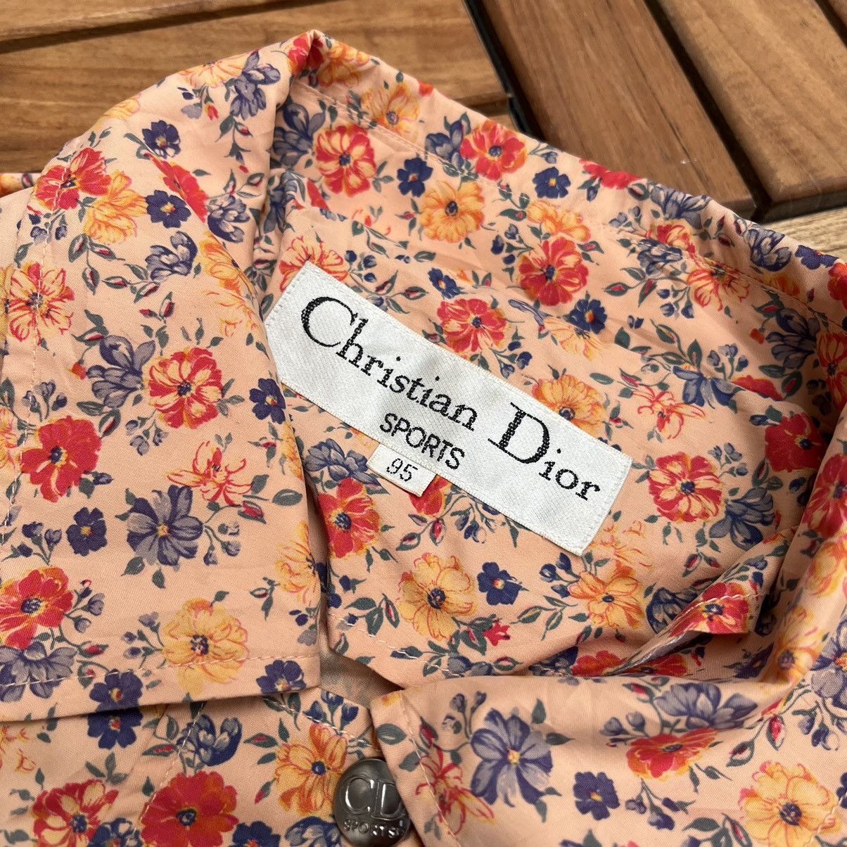 Christian Dior Monsieur Authentic Vintage Christian Dior Sports Floral/Flower Patern Size US M / EU 48-50 / 2 - 11 Thumbnail