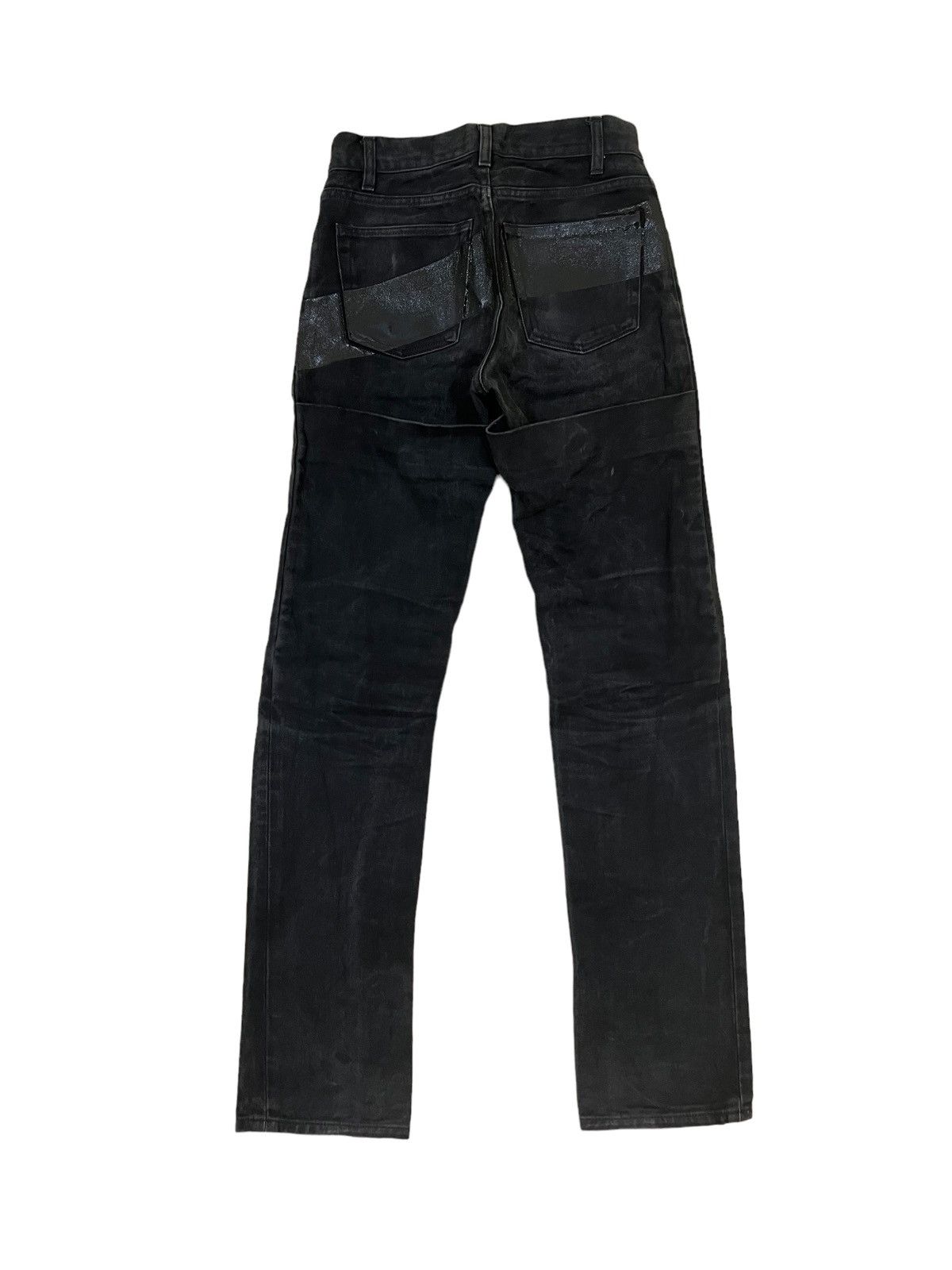 Helmut Lang ARCHIVE🔥1997 Helmut Lang Rubber Striped Bondage Pockets Dnm Size US 28 / EU 44 - 2 Thumbnail