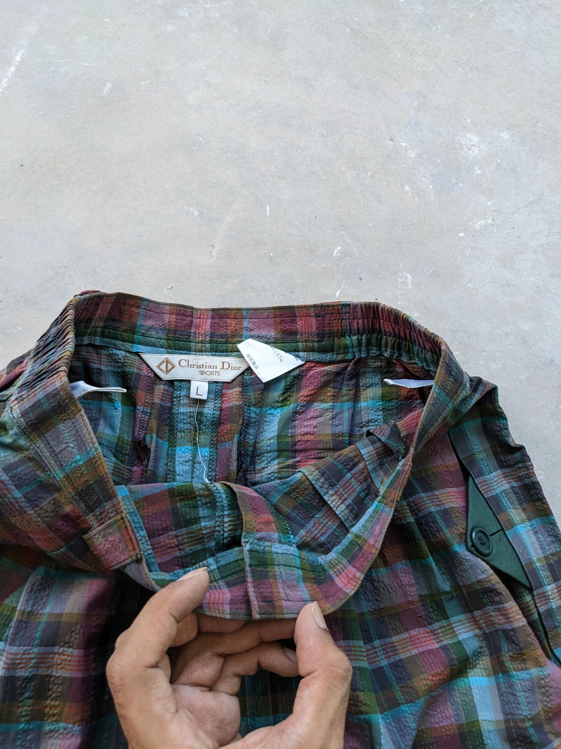Christian Dior Monsieur × Vintage Christian Dior Scotland Pants Punk Style Size 25" / US 0 / IT 36 - 9 Thumbnail