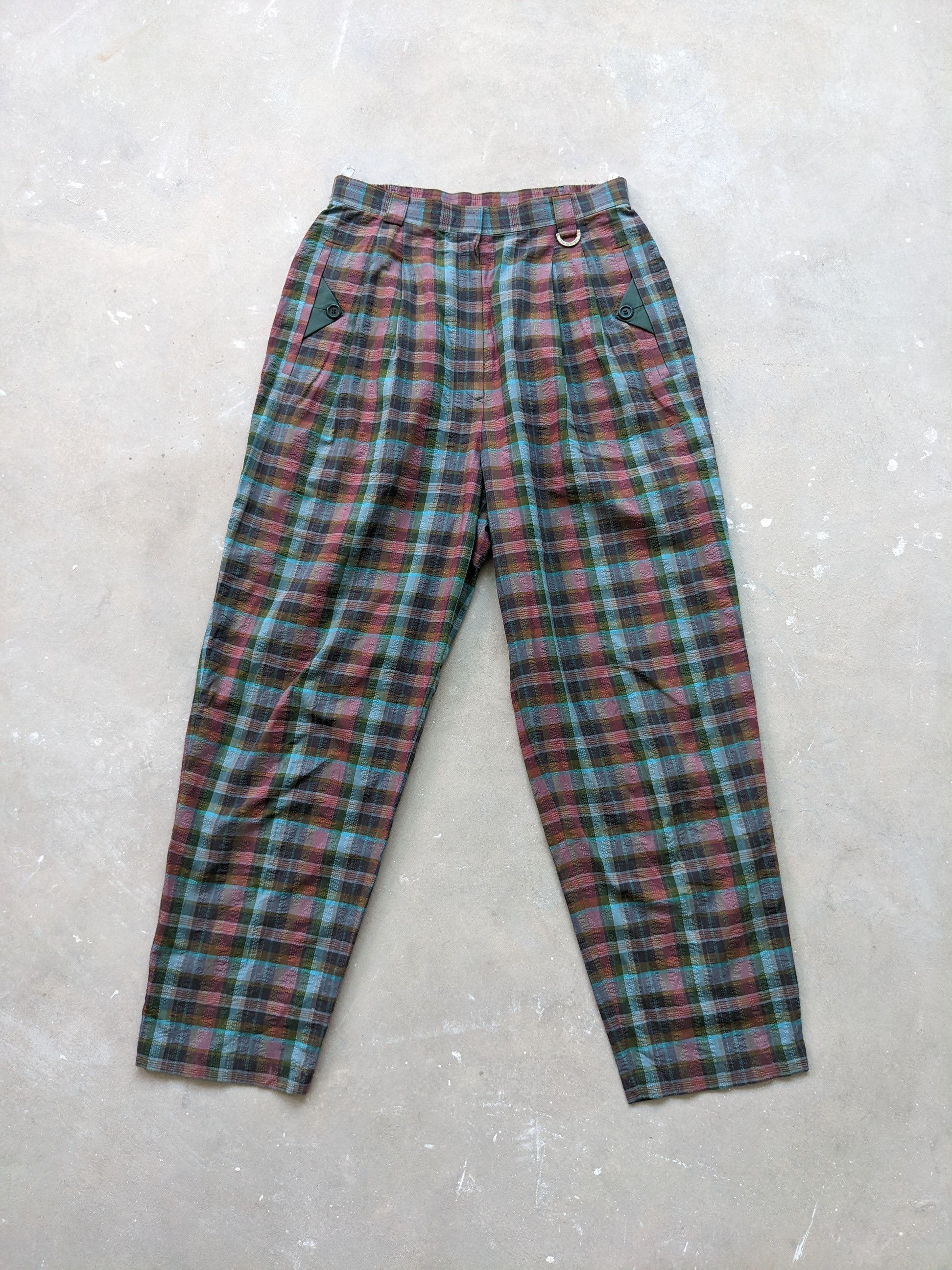 Christian Dior Monsieur × Vintage Christian Dior Scotland Pants Punk Style Size 25" / US 0 / IT 36 - 1 Thumbnail