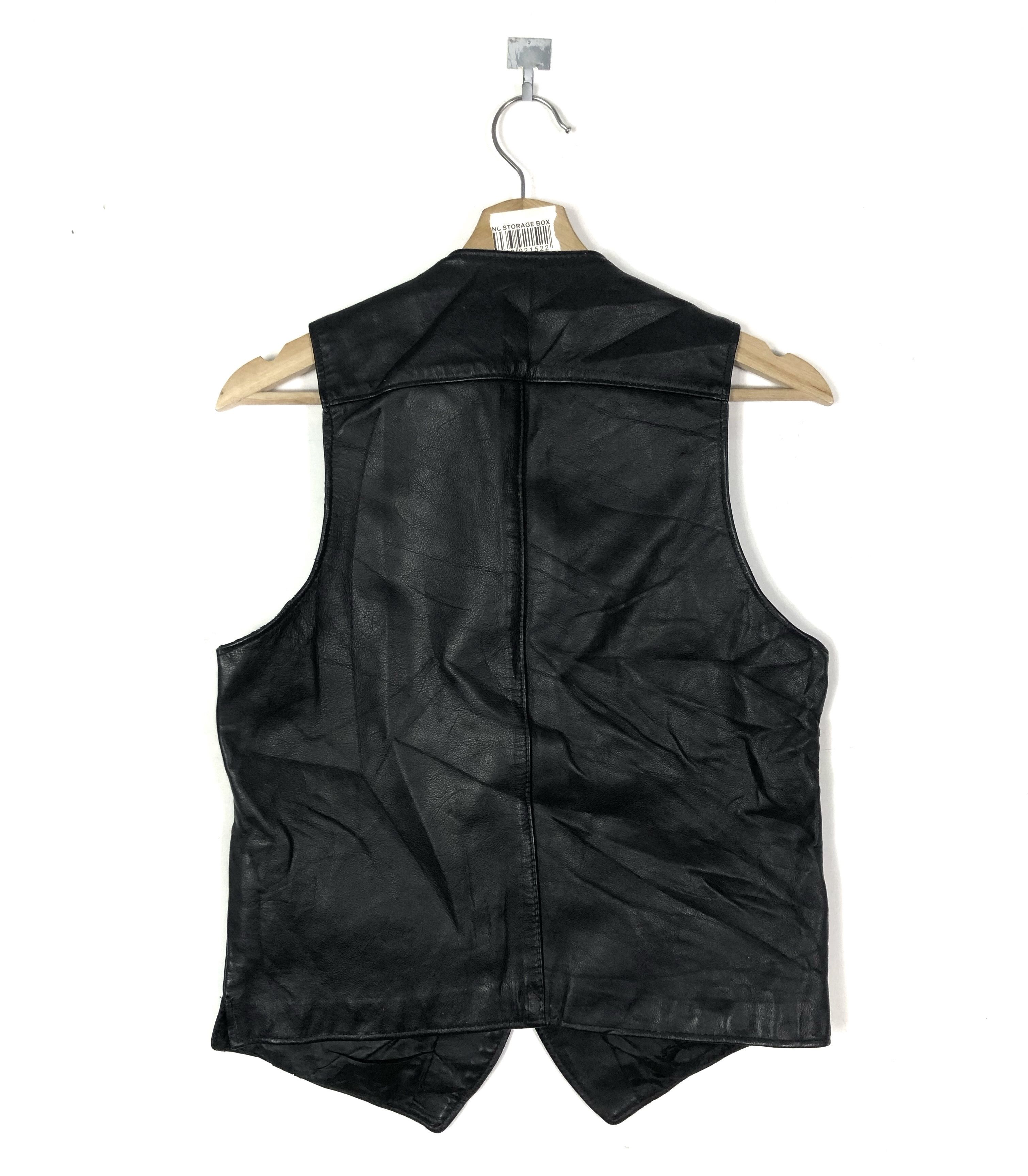 Schott VINTAGE 90’S SCHOTT LEATHER VEST IN SIZE S Size US S / EU 44-46 / 1 - 2 Thumbnail