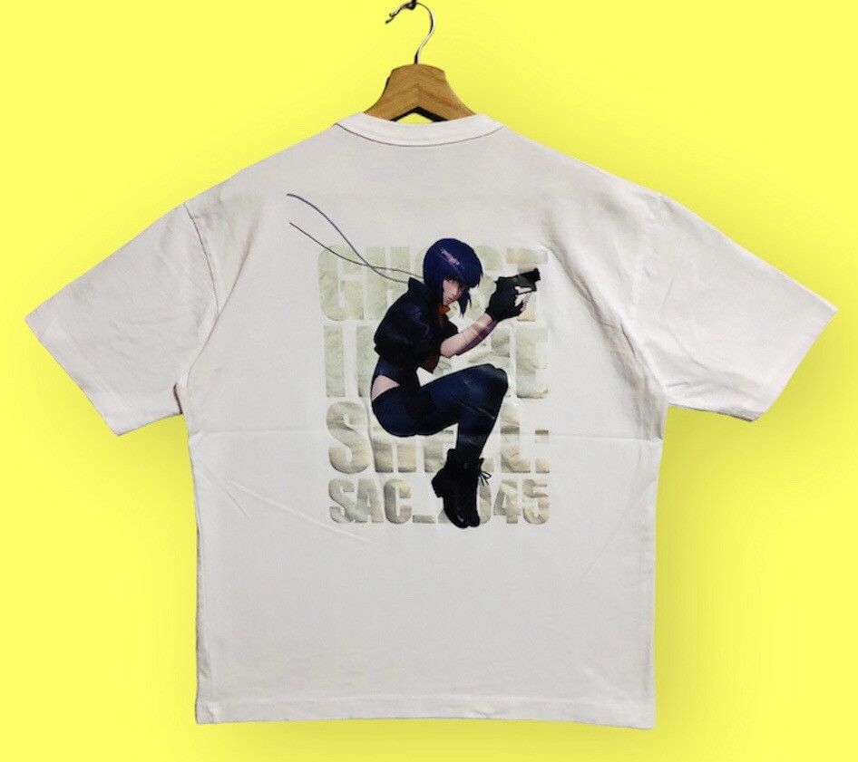 image of Anima x Gu ghost In The Shell in White, Men's (Size Medium)