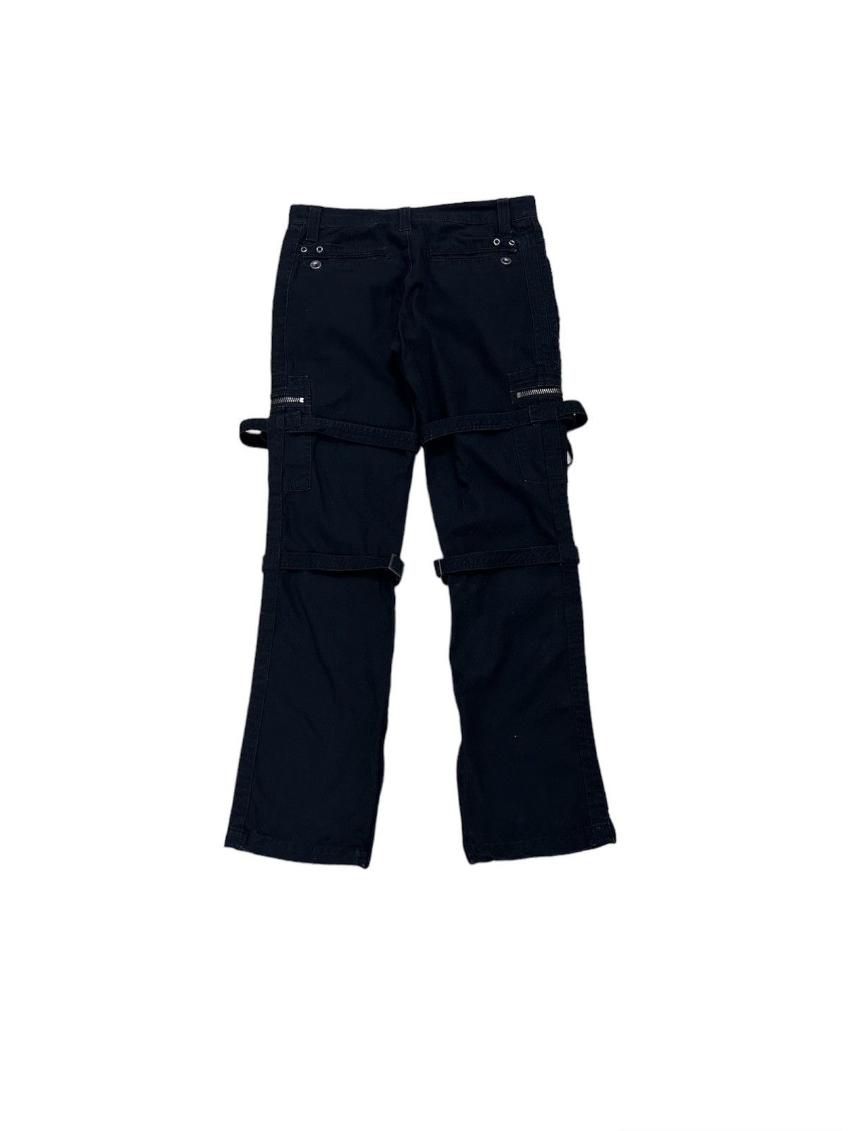 Issey Miyake × Japanese Brand × Tete Homme Tete Homme Iron Co Ltd Tactical Multi Pocket Cargo Pants Size US 34 / EU 50 - 2 Thumbnail