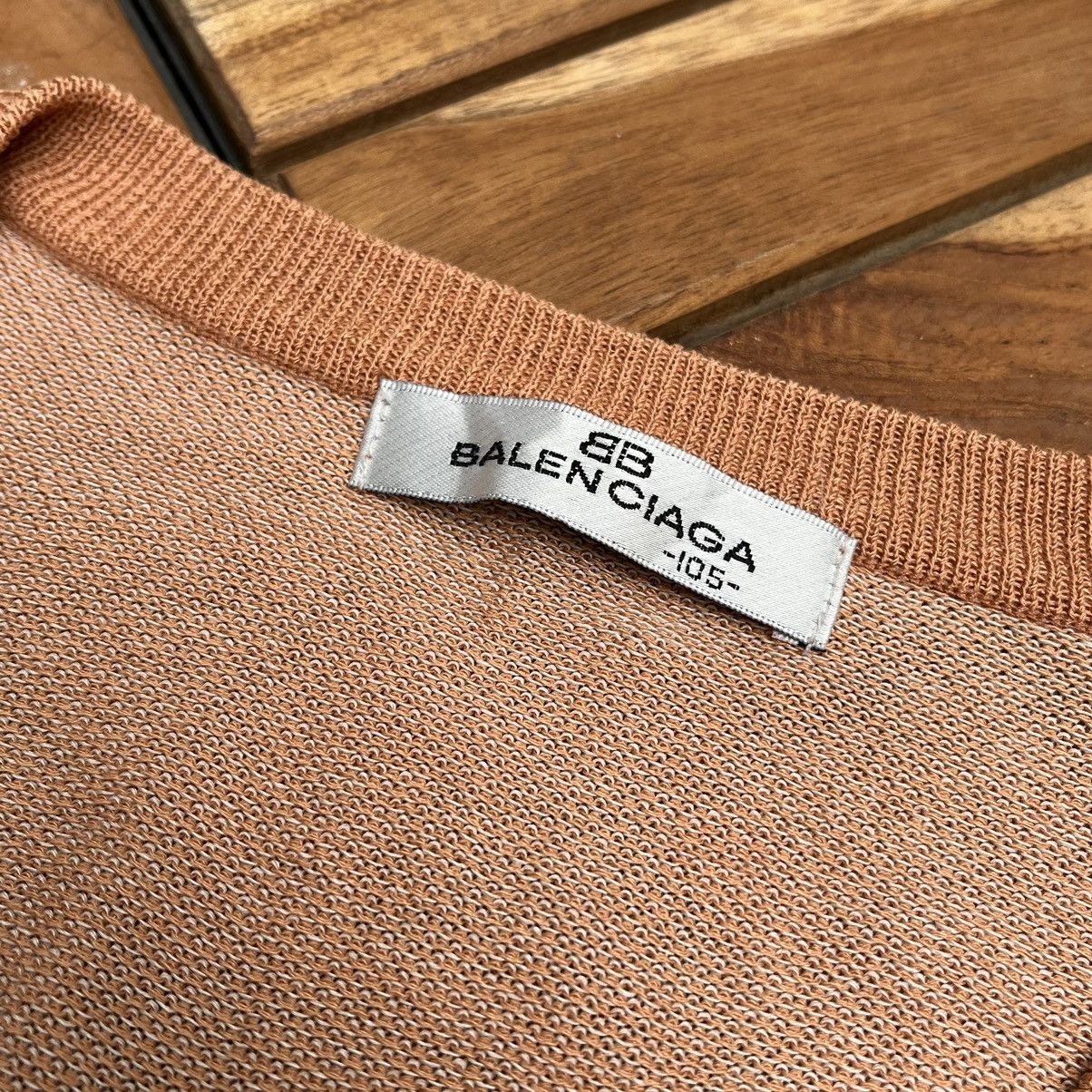 Balenciaga Authentics Vintage Balenciaga Golf Vest Knitwear Big Logo Size US L / EU 52-54 / 3 - 6 Thumbnail