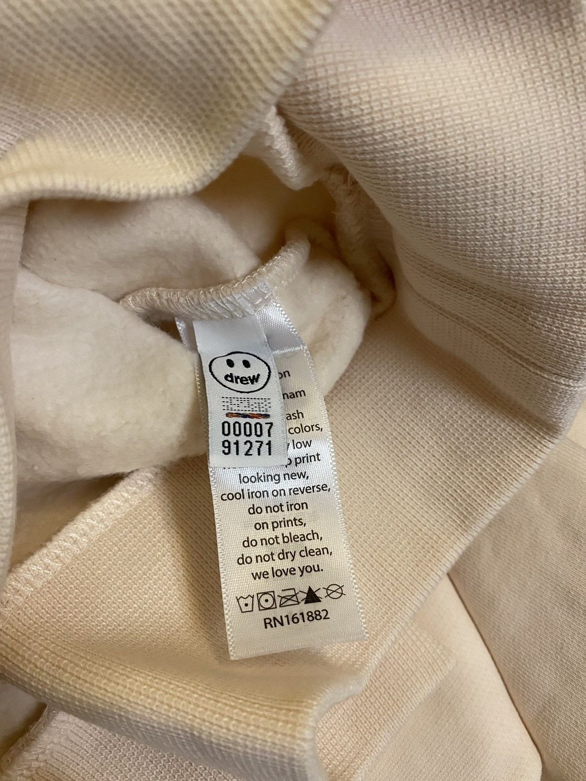 Drew House Drew House Mascot Hoodie Cream L Size US L / EU 52-54 / 3 - 8 Thumbnail