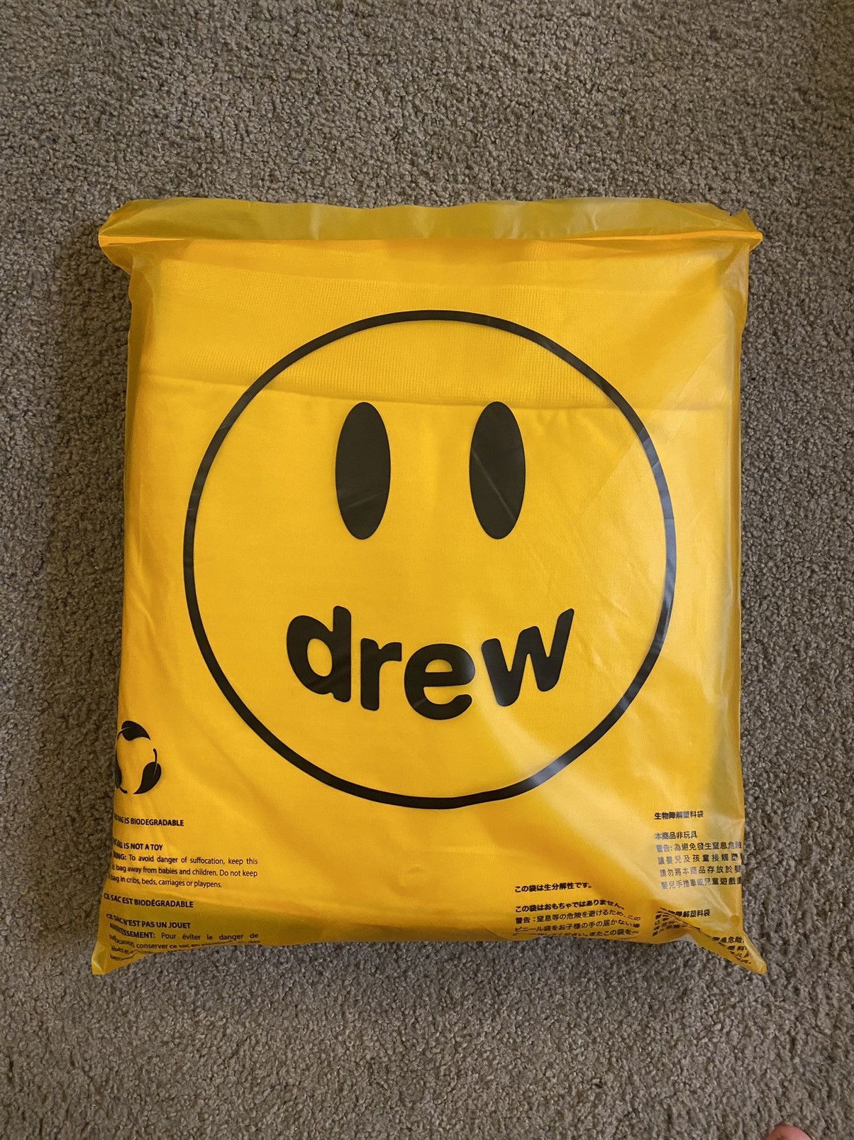 Drew House Drew House Mascot Hoodie Cream L Size US L / EU 52-54 / 3 - 6 Thumbnail