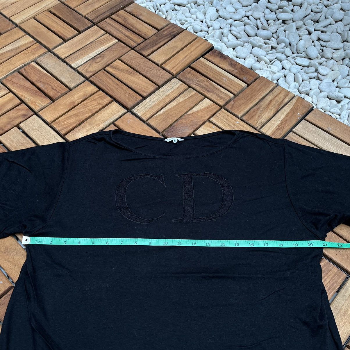 Christian Dior Monsieur × Vintage Authentics Christian Dior CD Logo Mesh Size M / US 6-8 / IT 42-44 - 7 Thumbnail