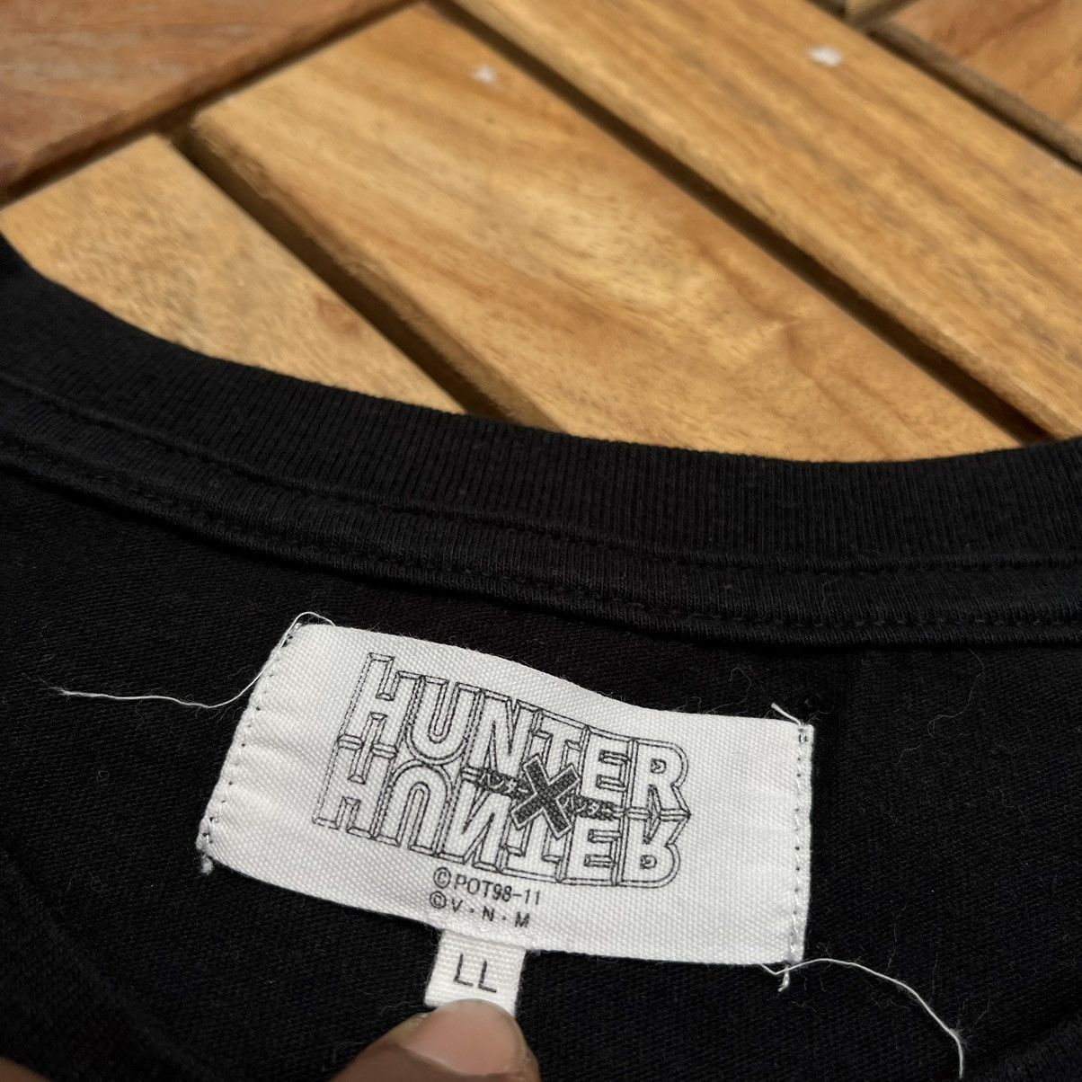 Anime × Cartoon Network Rare Tees Hunter x Hunter "Secret Maneuvers" Size US L / EU 52-54 / 3 - 4 Thumbnail